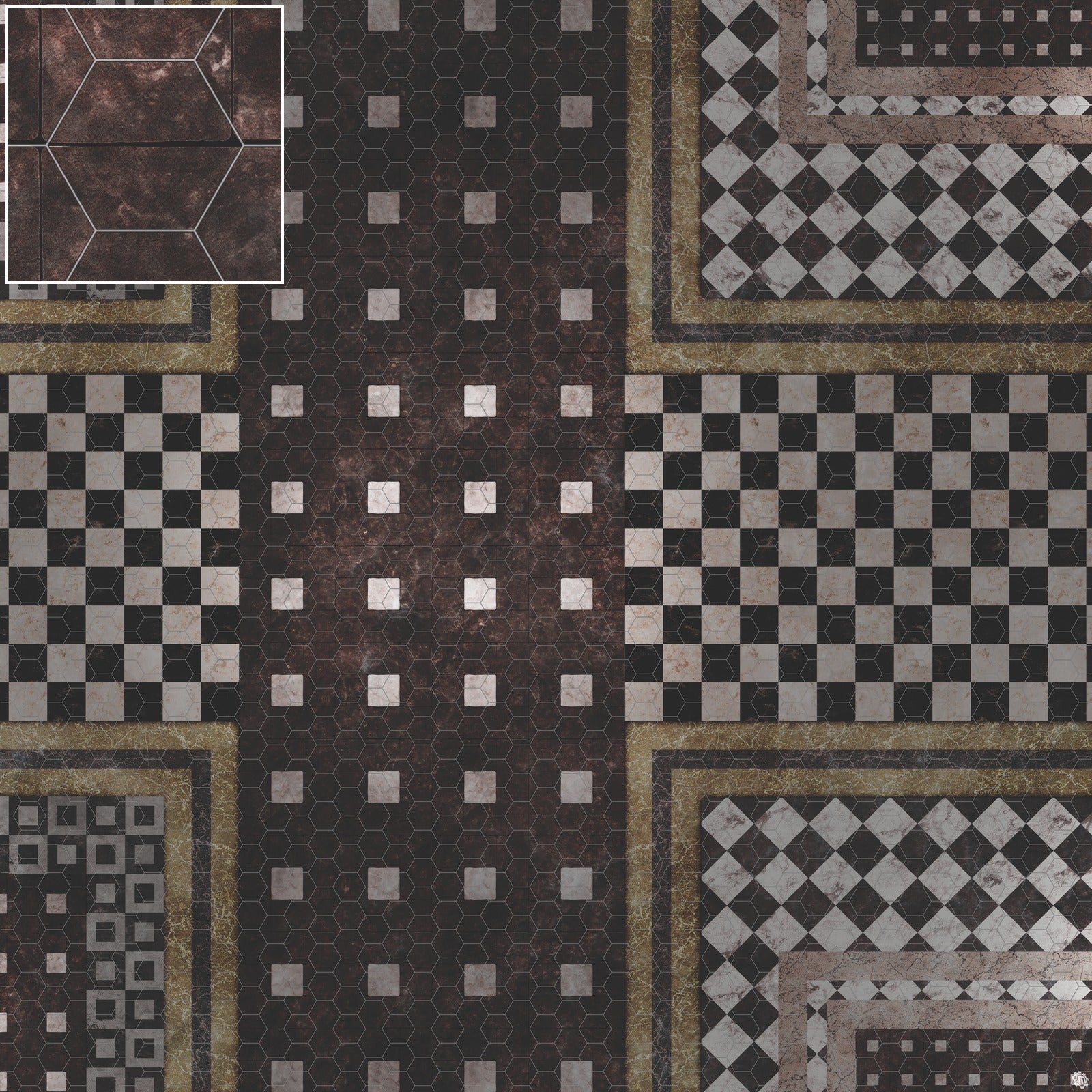 Mats by Mars: Manor Hall Tabletop Wargaming Play Mat