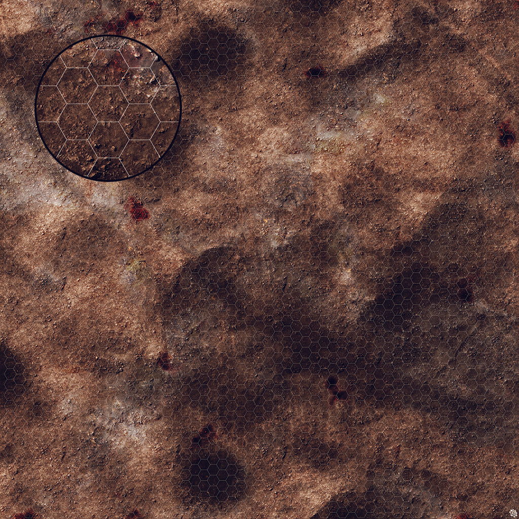 Mats by Mars: Trench Assault Tabletop Wargaming Play Mat