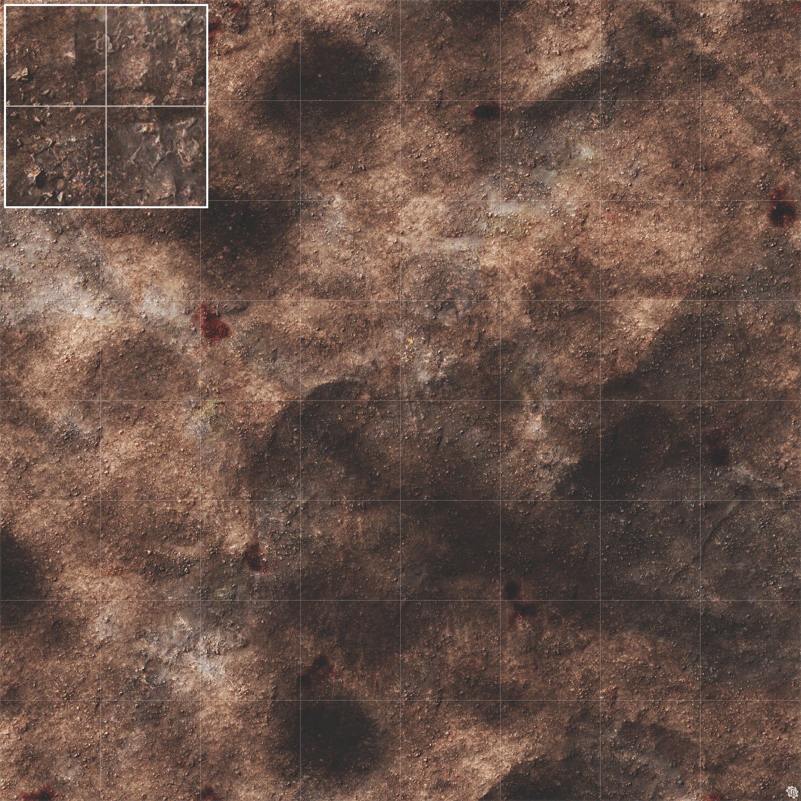 Mats by Mars: Trench Assault Tabletop Wargaming Play Mat
