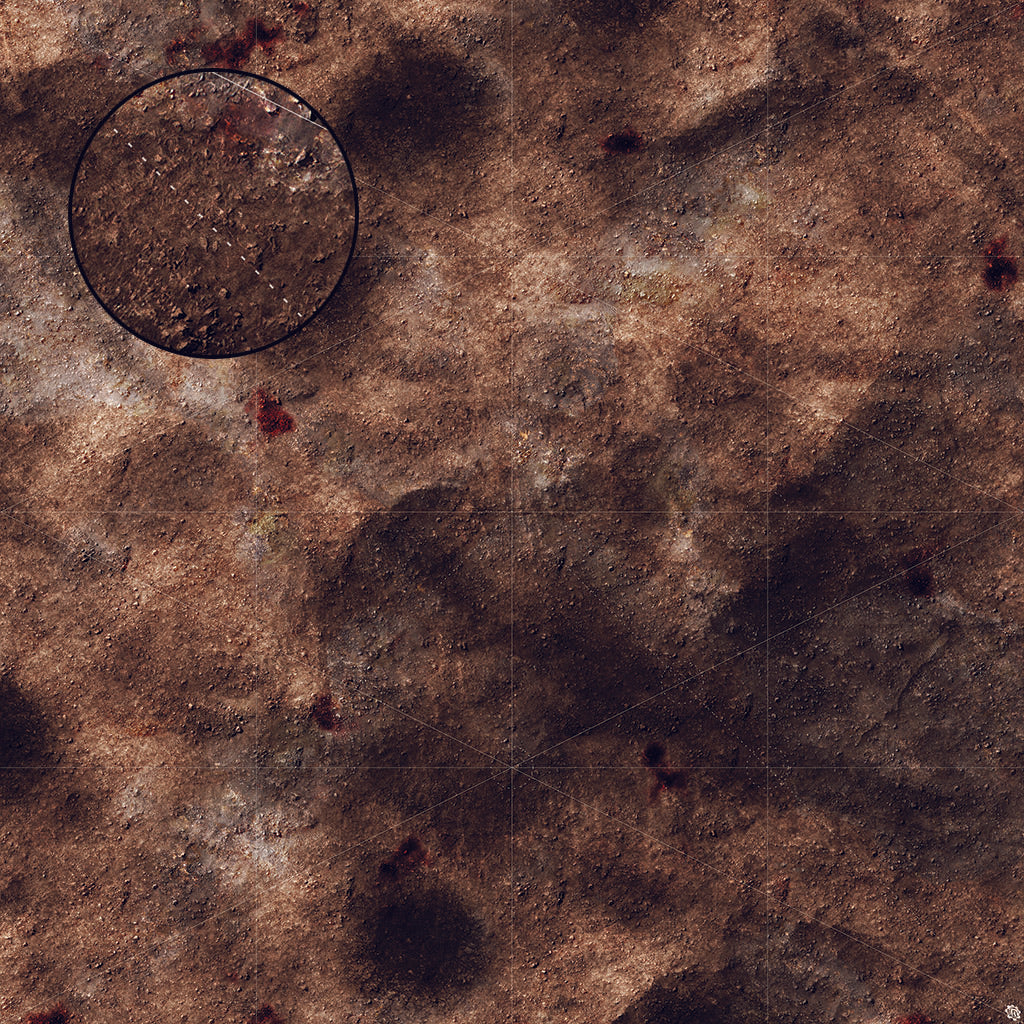 Mats by Mars: Trench Assault Tabletop Wargaming Play Mat