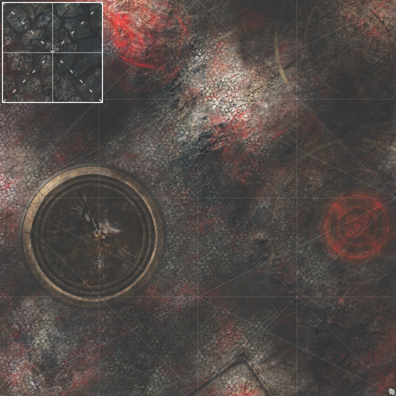 Mats by Mars: Unholy Warren Wargaming Play Mat