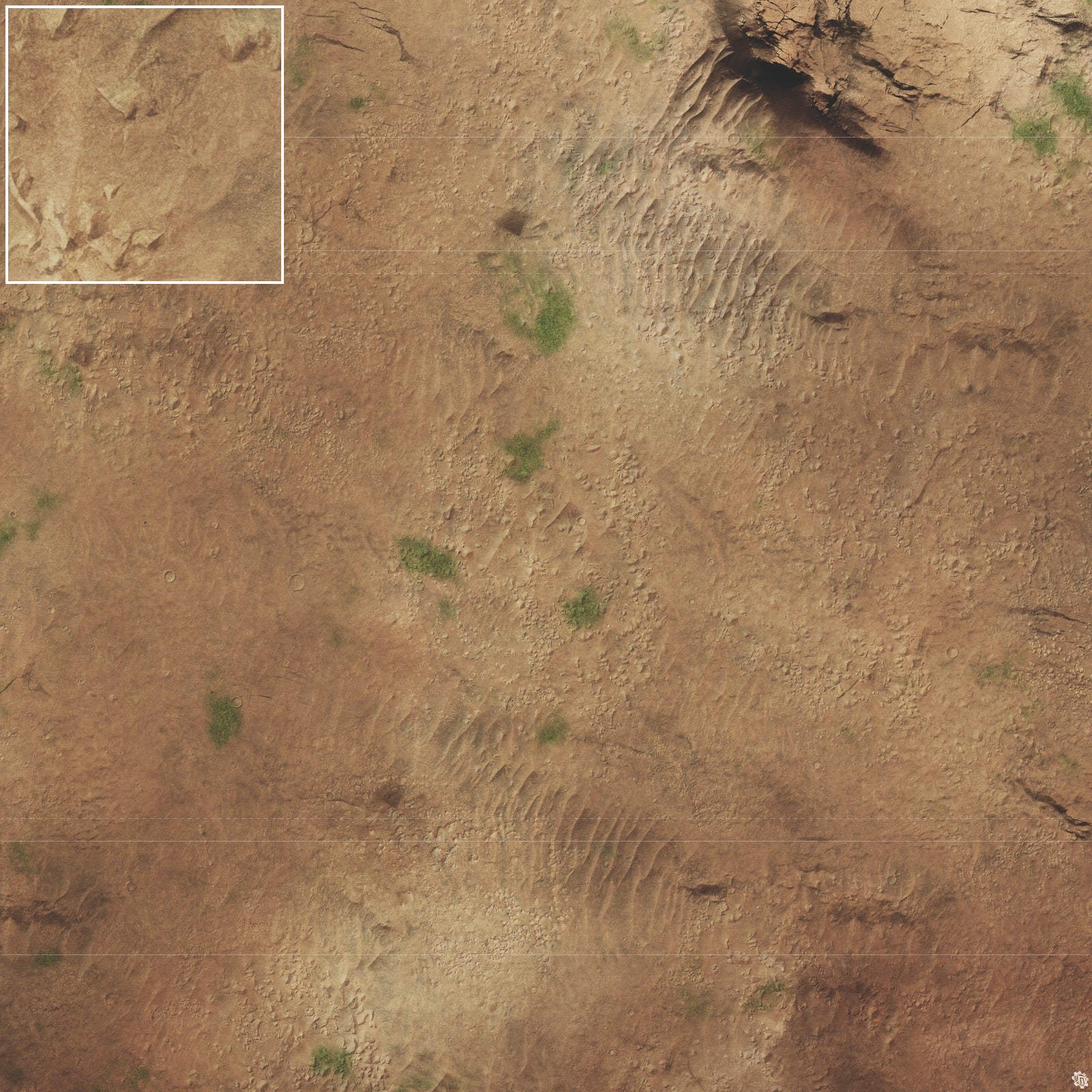 Mats by Mars: Blistering Expanse Wargaming Play Mat