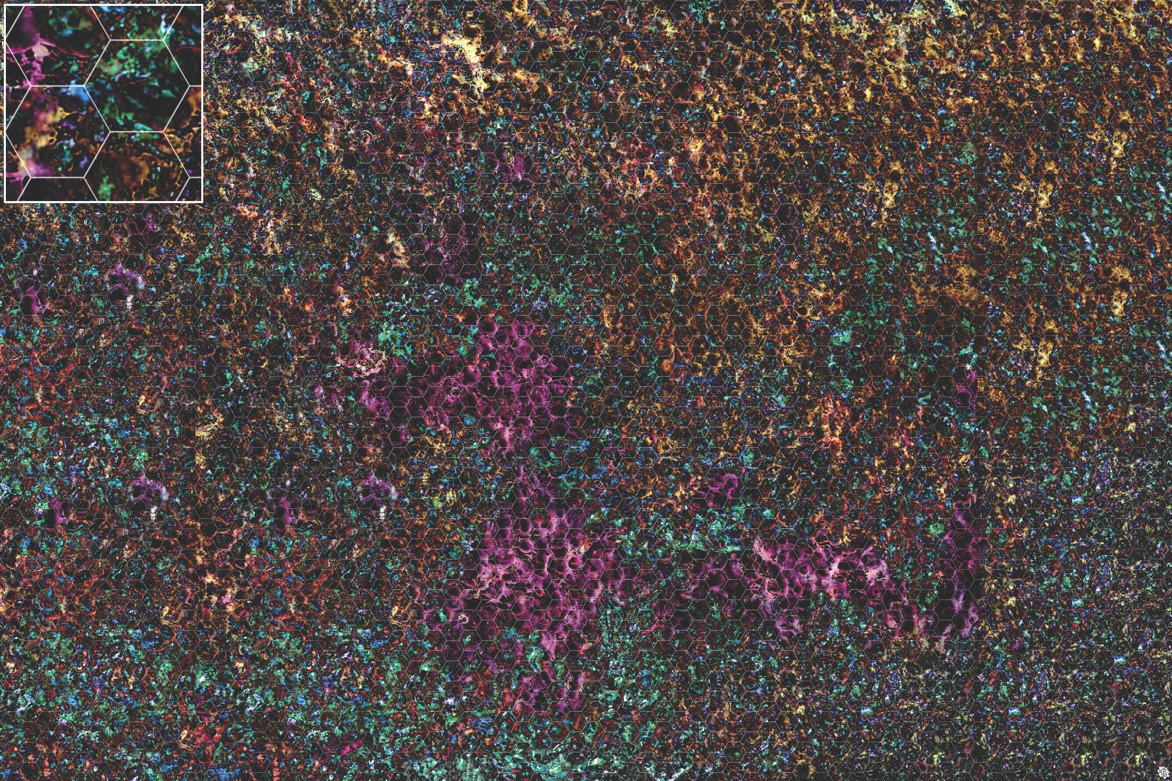 Mats by Mars: Mushroom Forest Tabletop Wargaming Play Mat