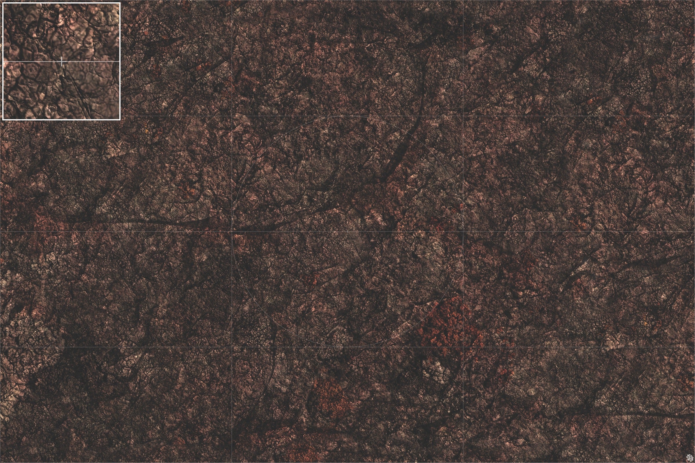 Mats by Mars: Shattered Soil Tabletop Wargaming Play Mat