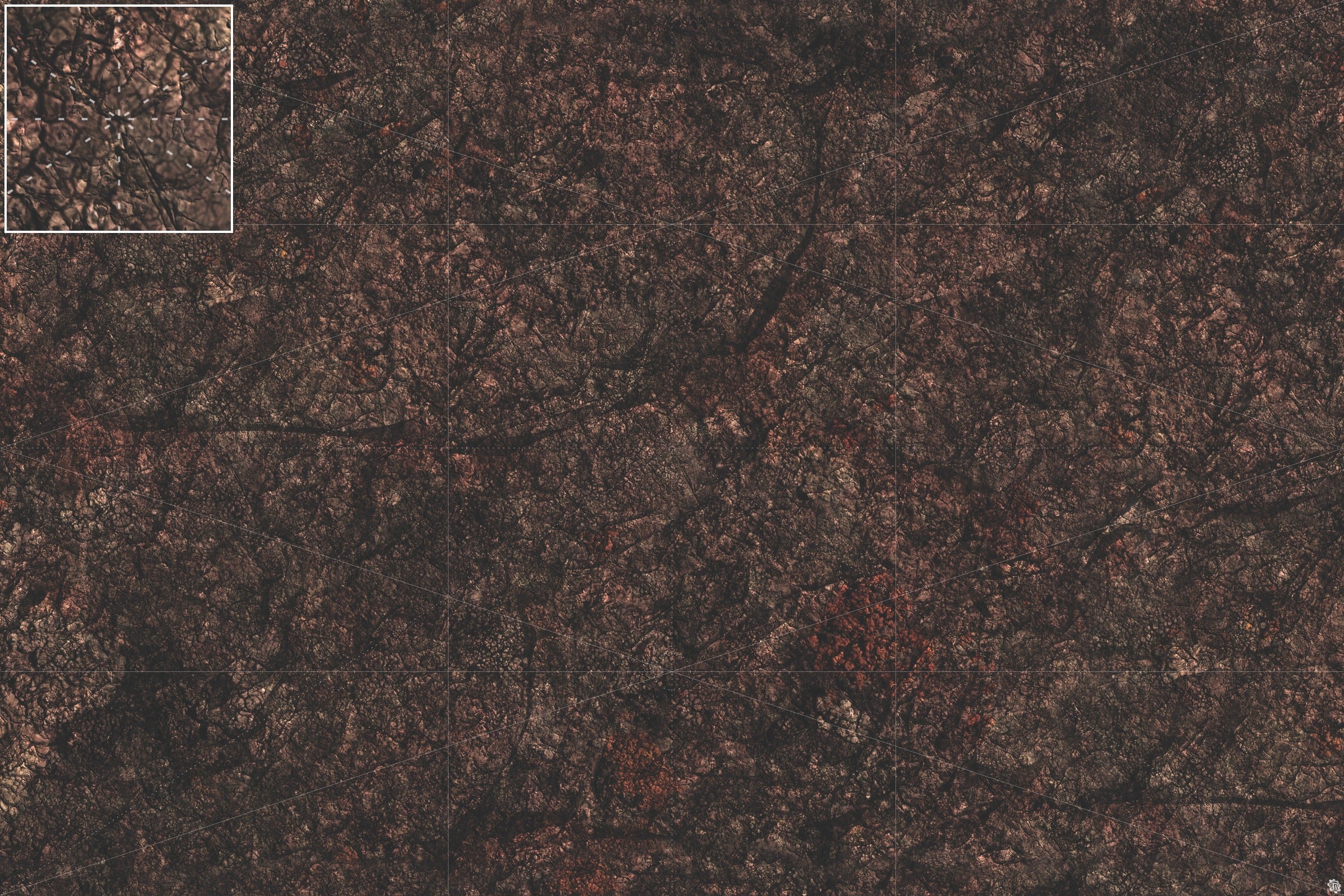 Mats by Mars: Shattered Soil Tabletop Wargaming Play Mat