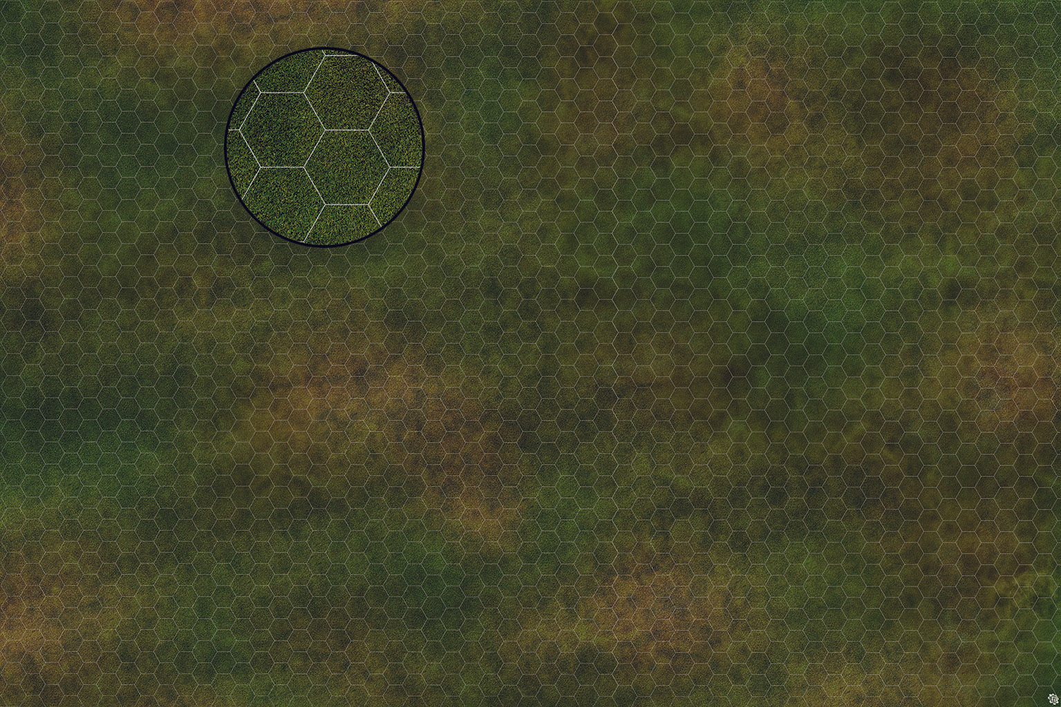 Mats by Mars: Green Meadow Tabletop Wargaming Play Mat