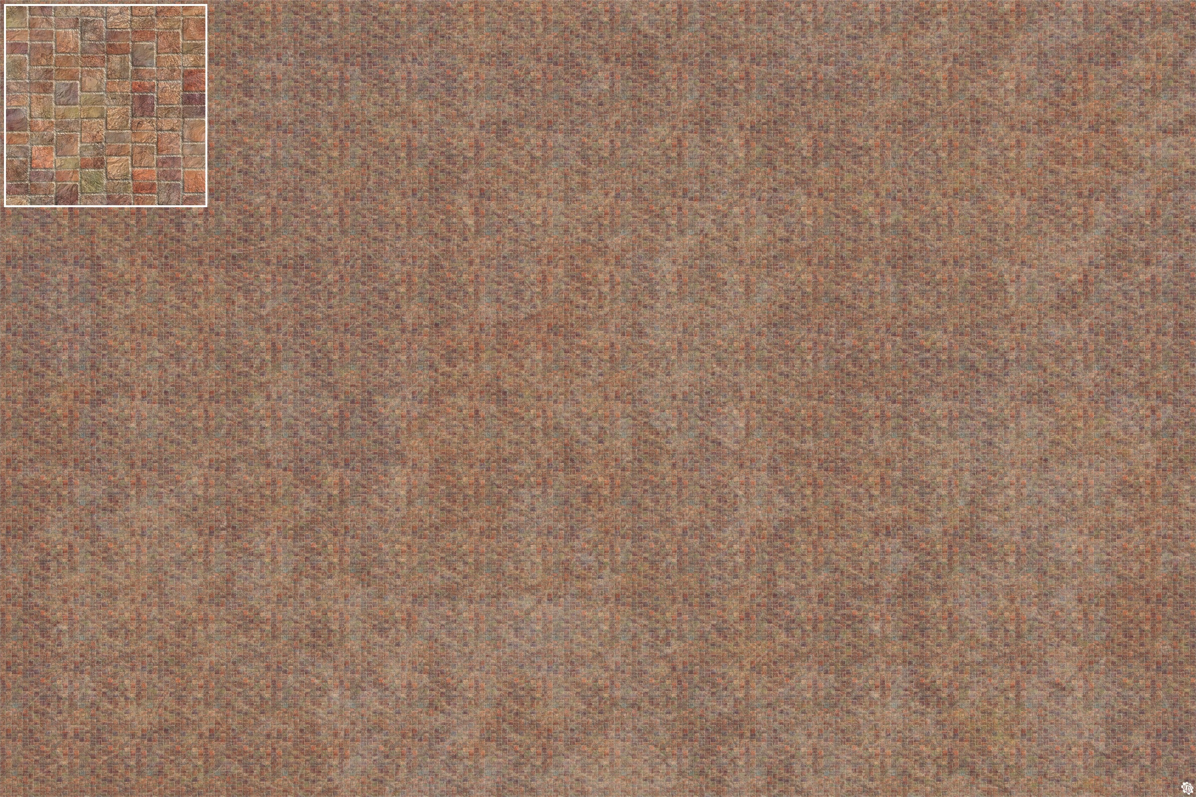 Mats by Mars: Sett in Stone (Red) Tabletop Wargaming Play Mat