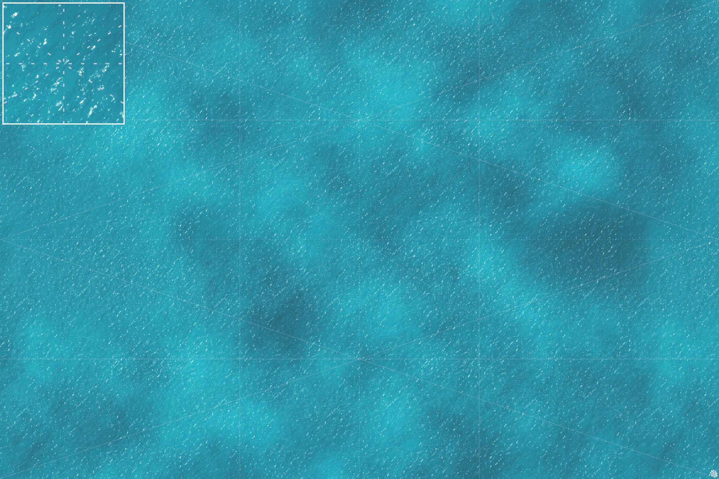 Mats by Mars: Sunny Caribbean Tabletop Wargaming Play Mat