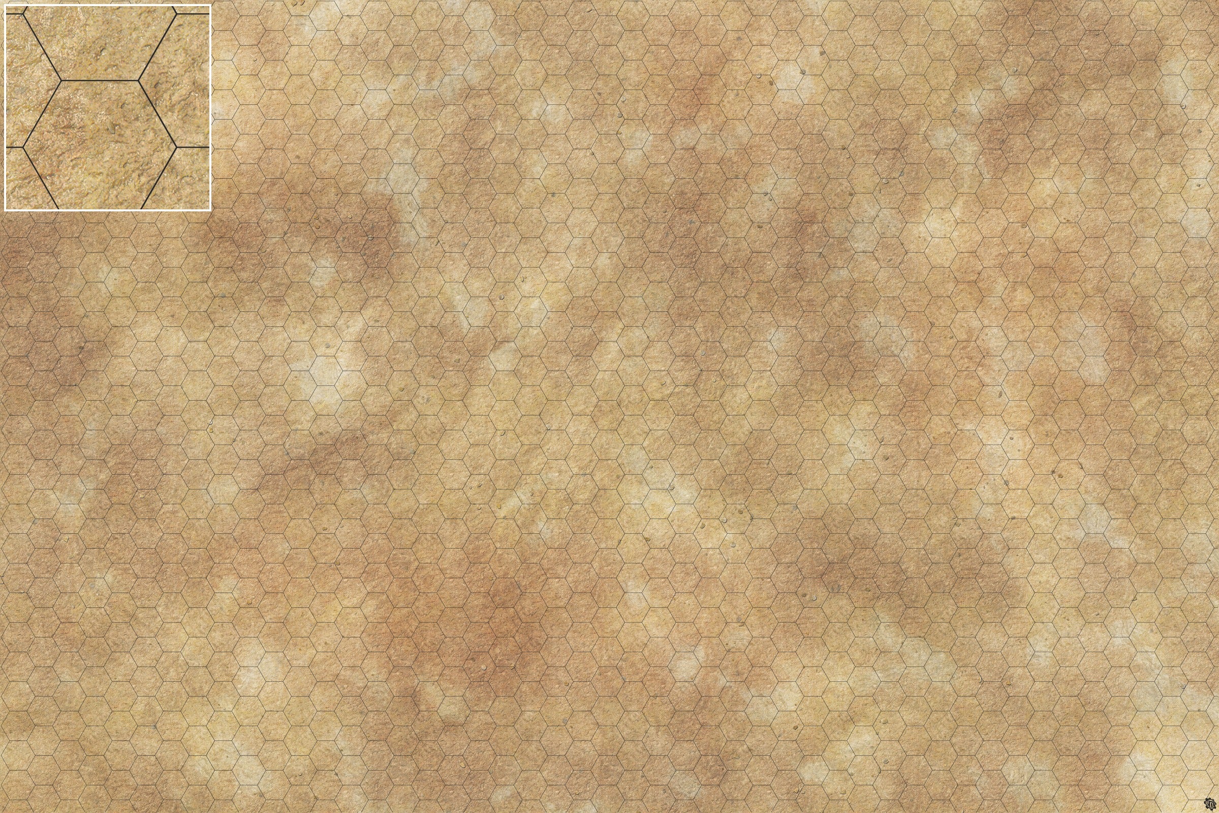 Mats by Mars: Swallowing Sand Tabletop Wargaming Play Mat