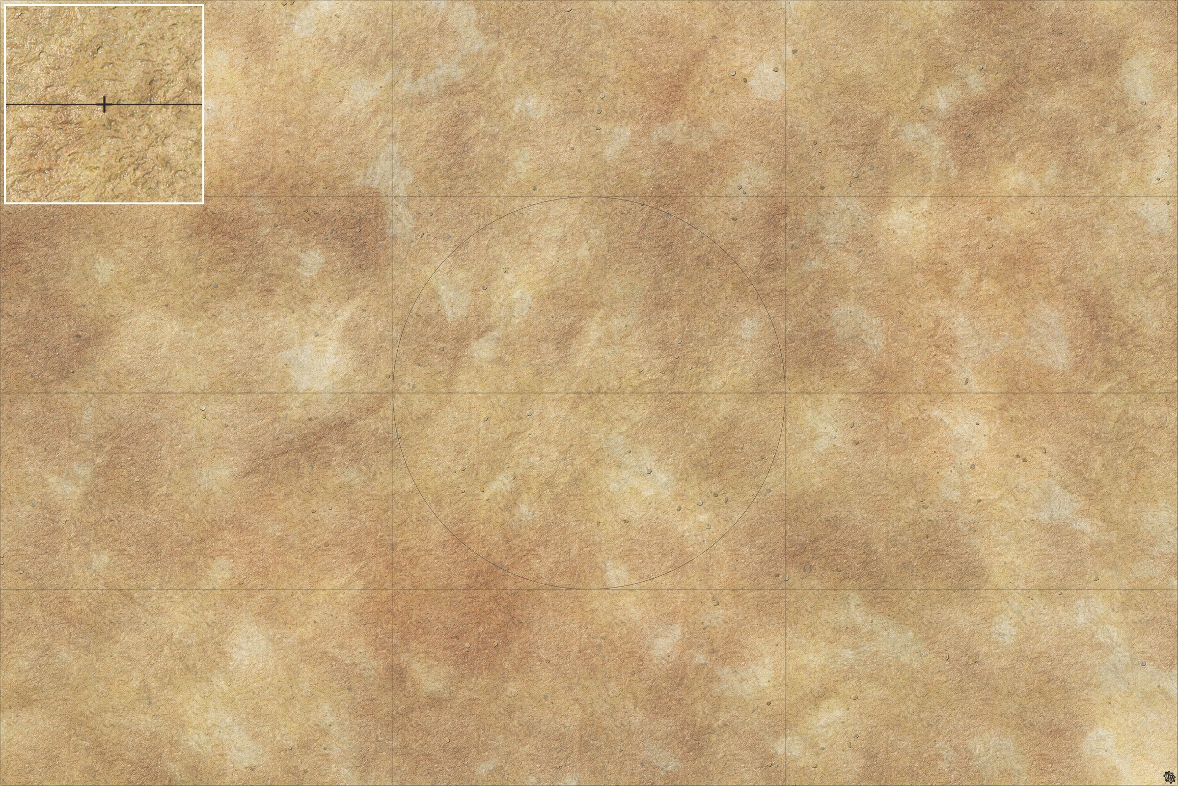 Mats by Mars: Swallowing Sand Tabletop Wargaming Play Mat