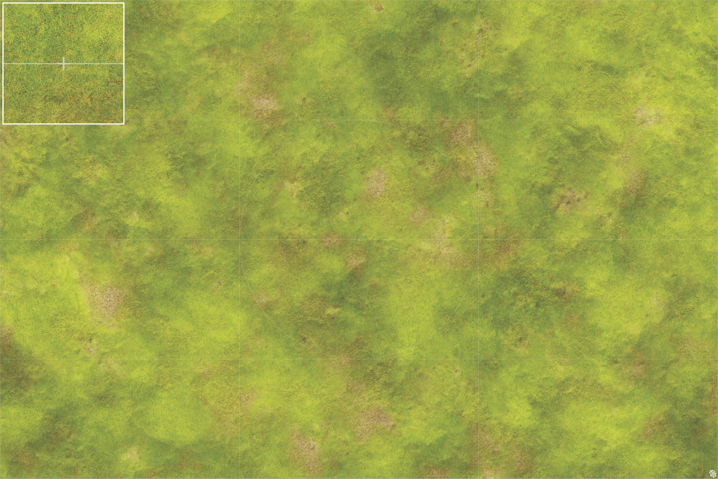 Mats by Mars: Peaceful Prairie Tabletop Wargaming Play Mat