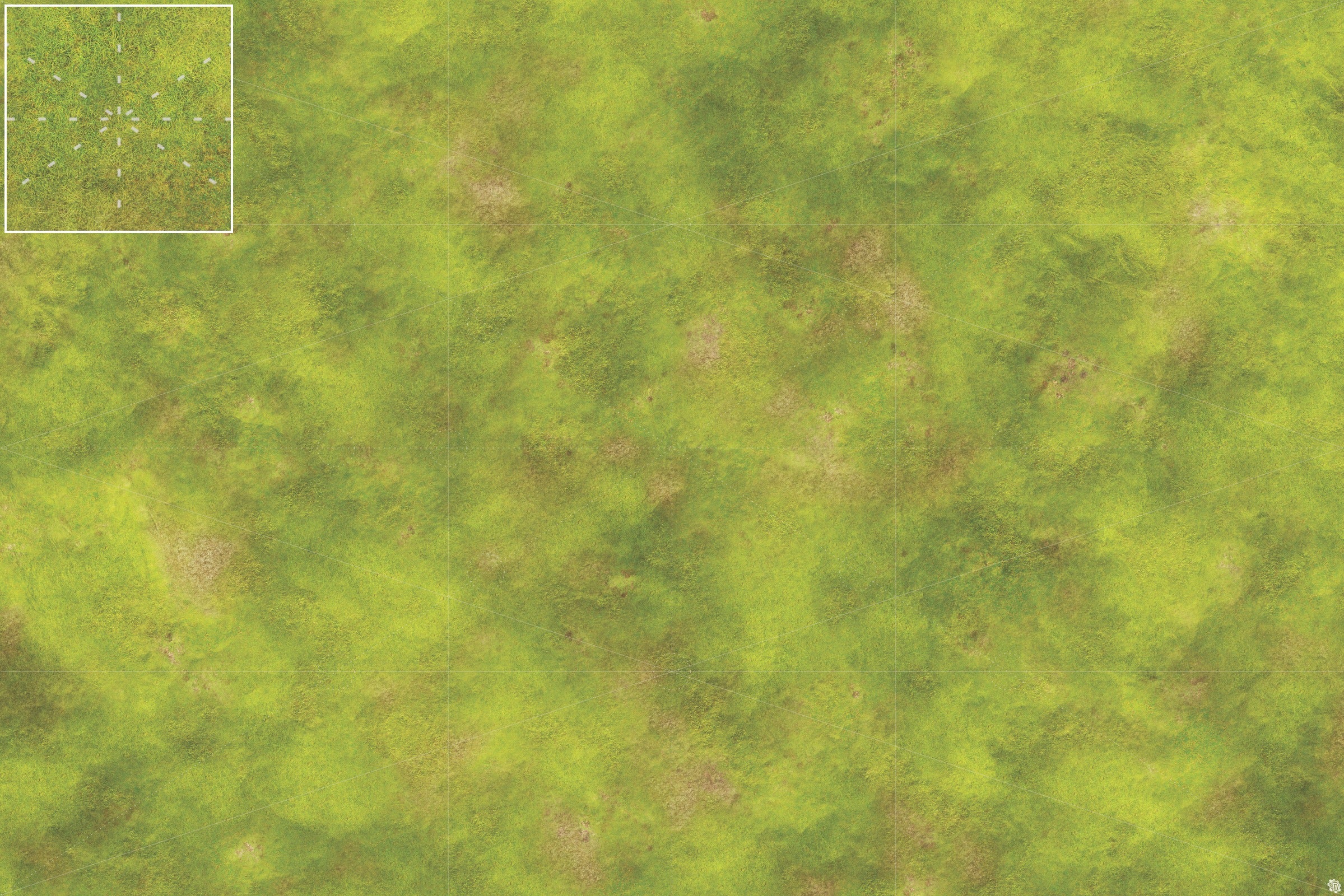 Mats by Mars: Peaceful Prairie Tabletop Wargaming Play Mat