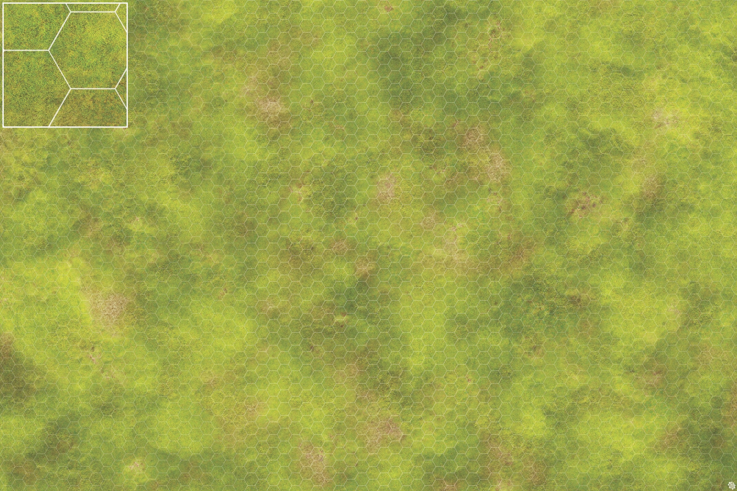 Mats by Mars: Peaceful Prairie Tabletop Wargaming Play Mat