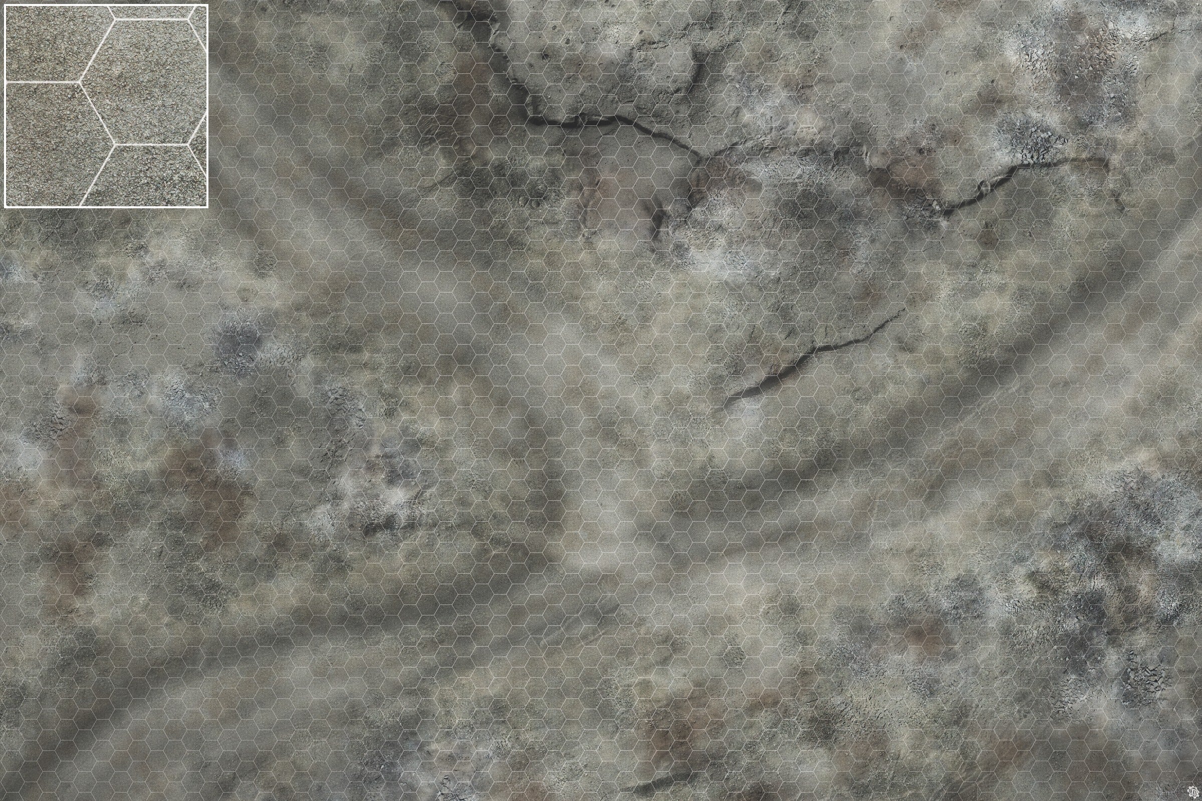 Mats by Mars: Ashen Wastes Tabletop Wargaming Play Mat