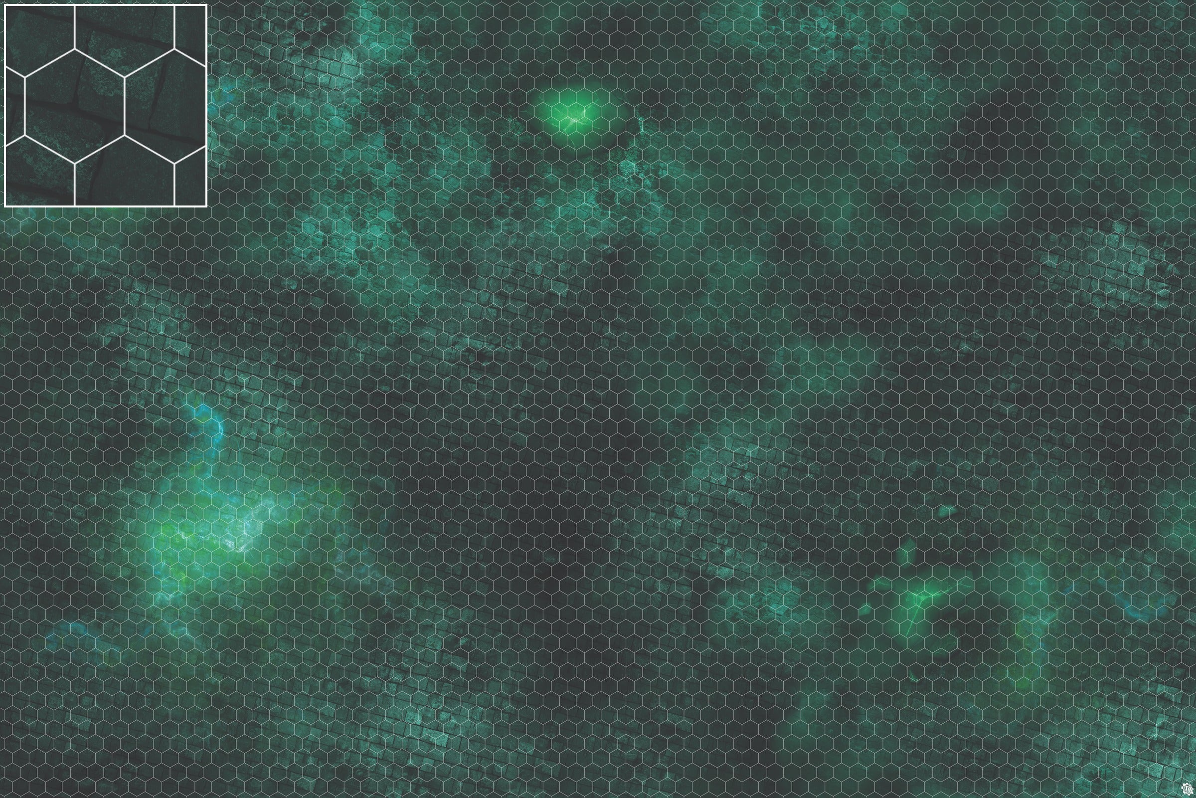 Mats by Mars: Noxious Sewer Tabletop Wargaming Play Mat