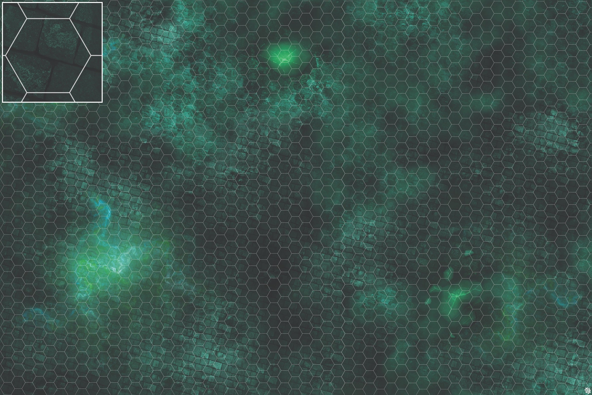 Mats by Mars: Noxious Sewer Tabletop Wargaming Play Mat