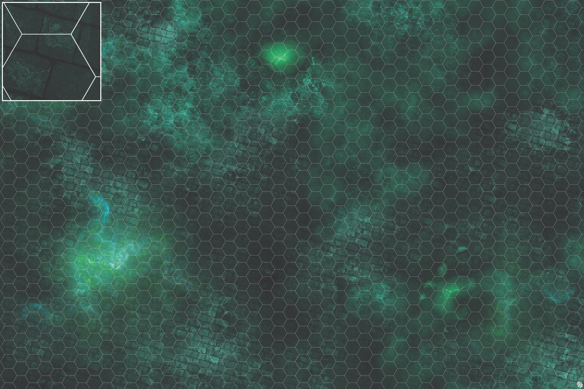 Mats by Mars: Noxious Sewer Tabletop Wargaming Play Mat