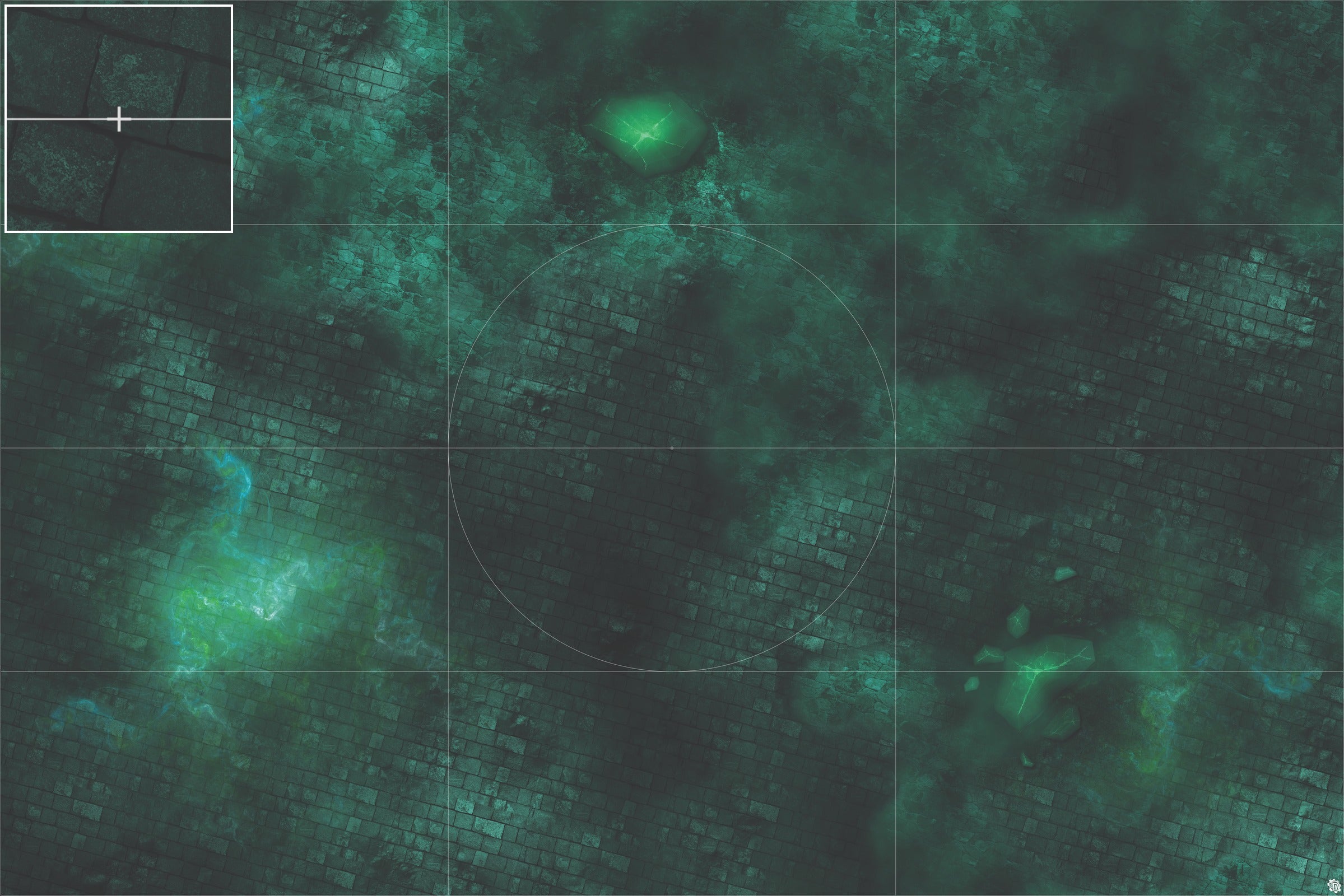Mats by Mars: Noxious Sewer Tabletop Wargaming Play Mat