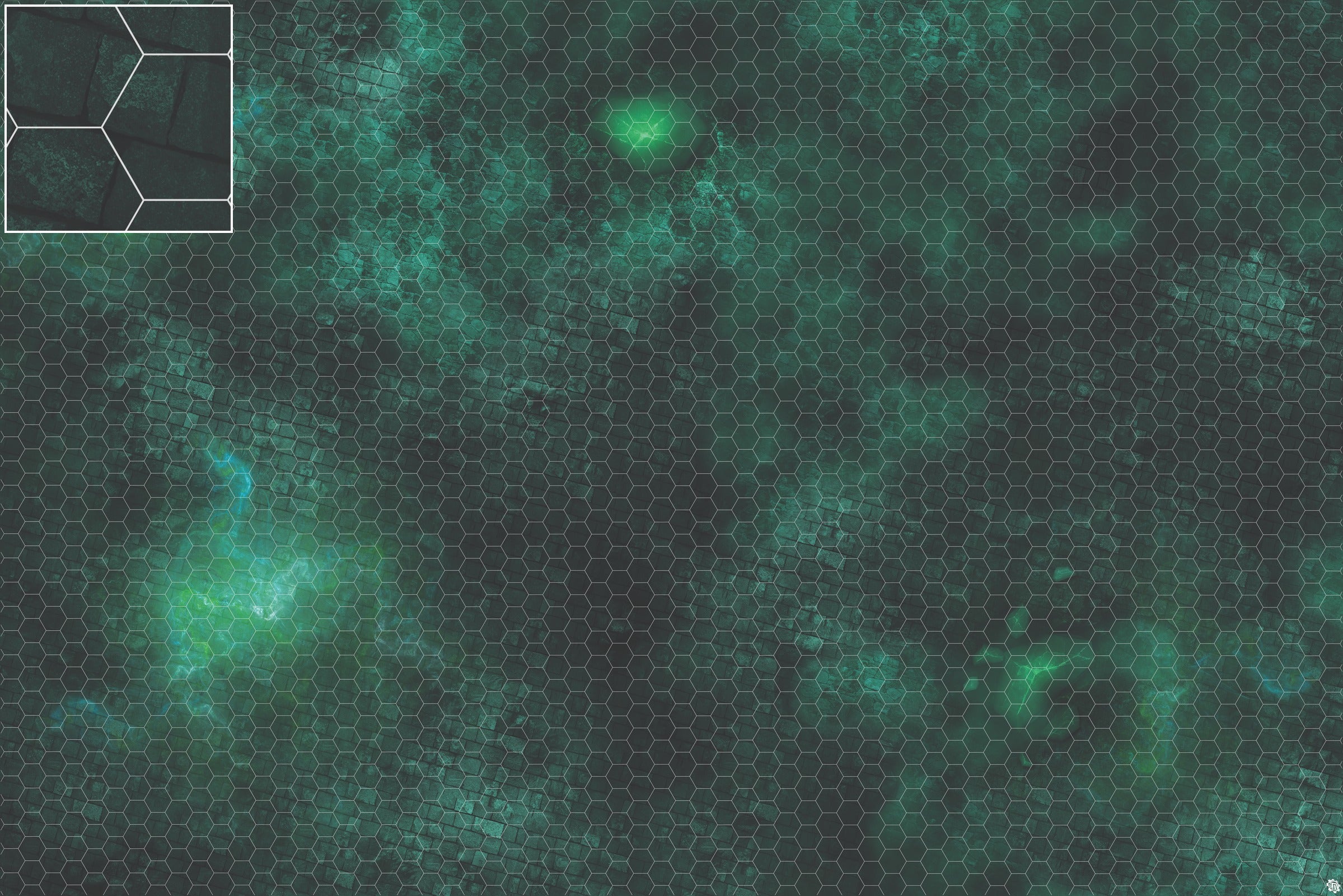 Mats by Mars: Noxious Sewer Tabletop Wargaming Play Mat