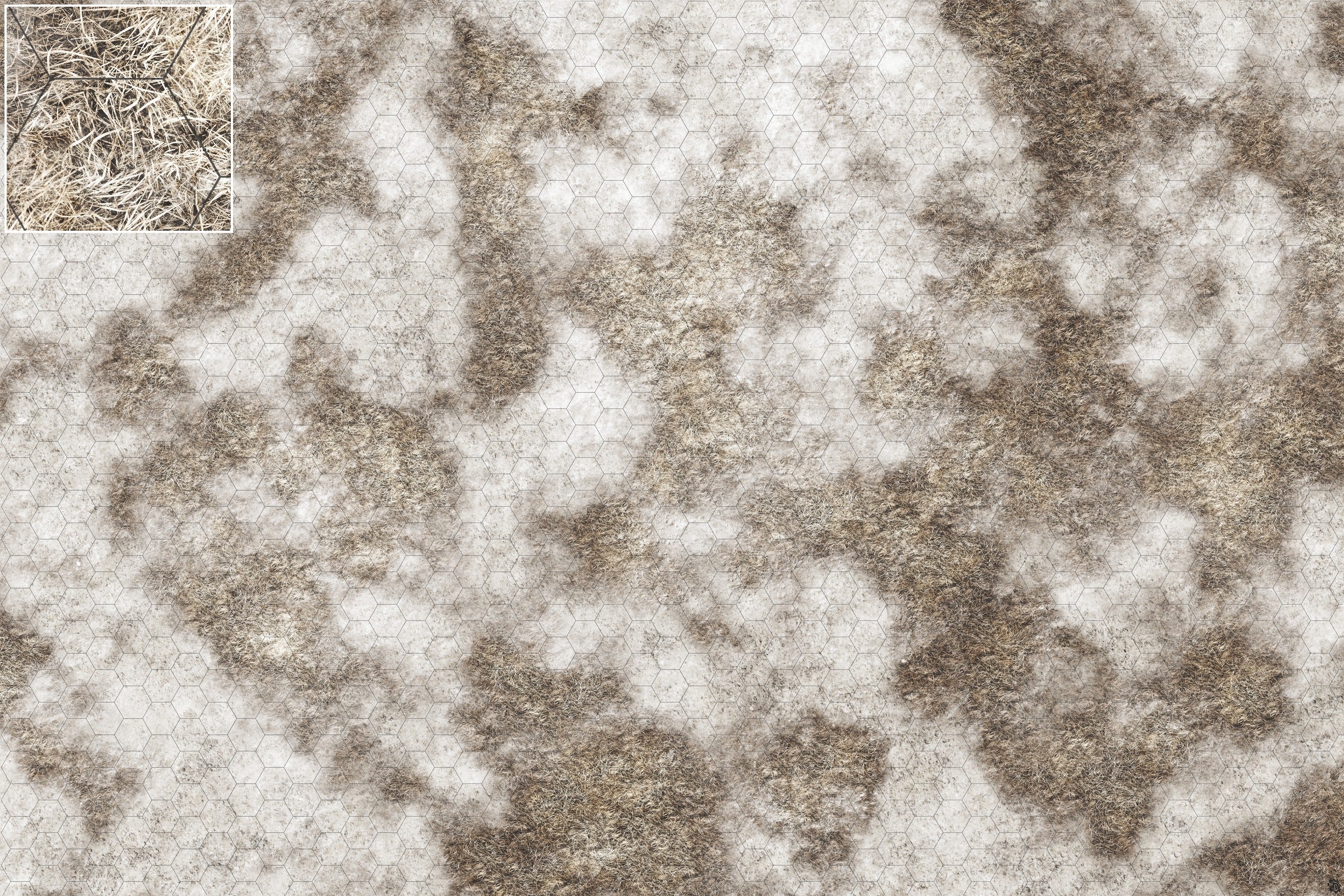 Mats by Mars: Sagebrush Steppes Tabletop Wargaming Play Mat