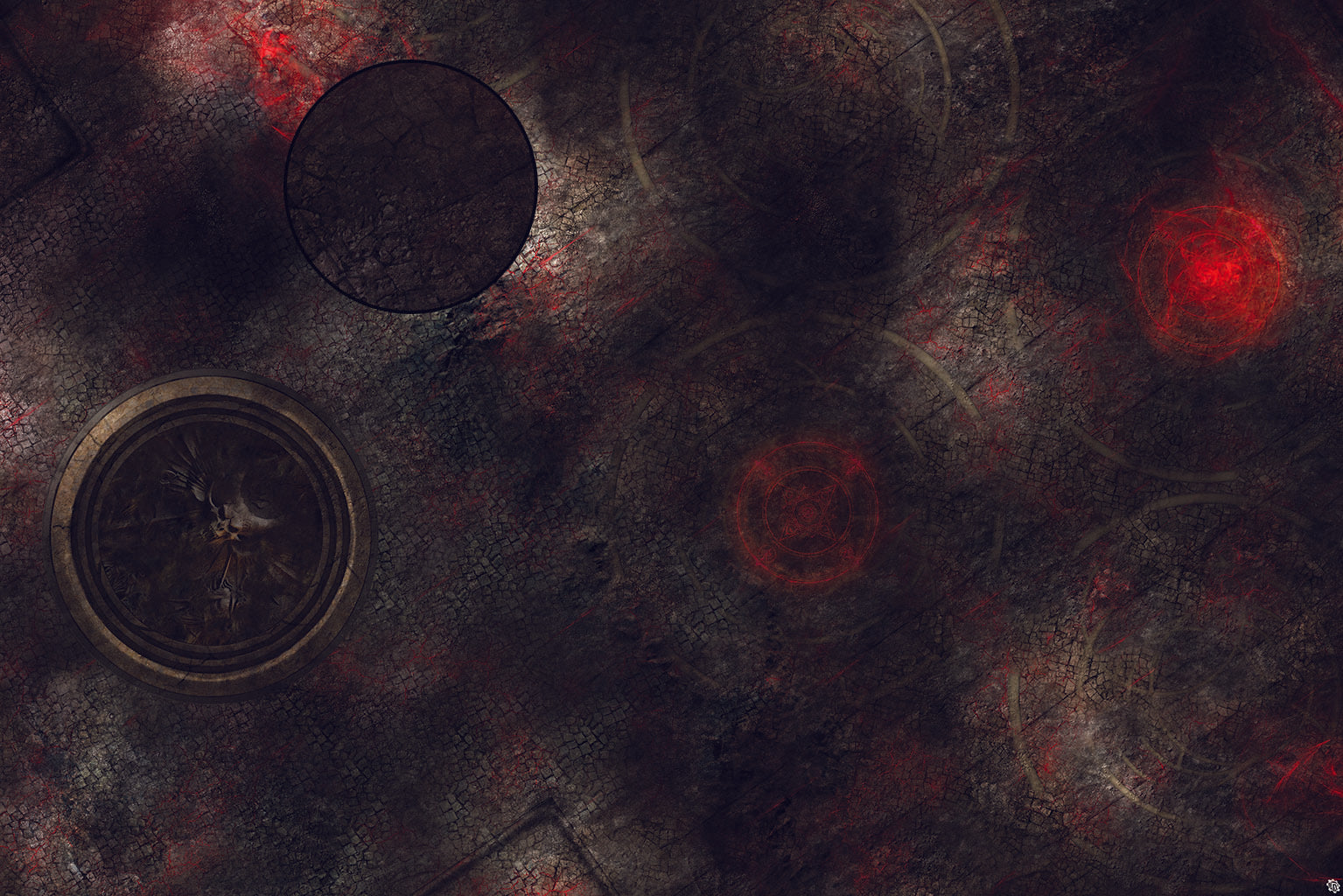 Mats by Mars: Unholy Warren Wargaming Play Mat