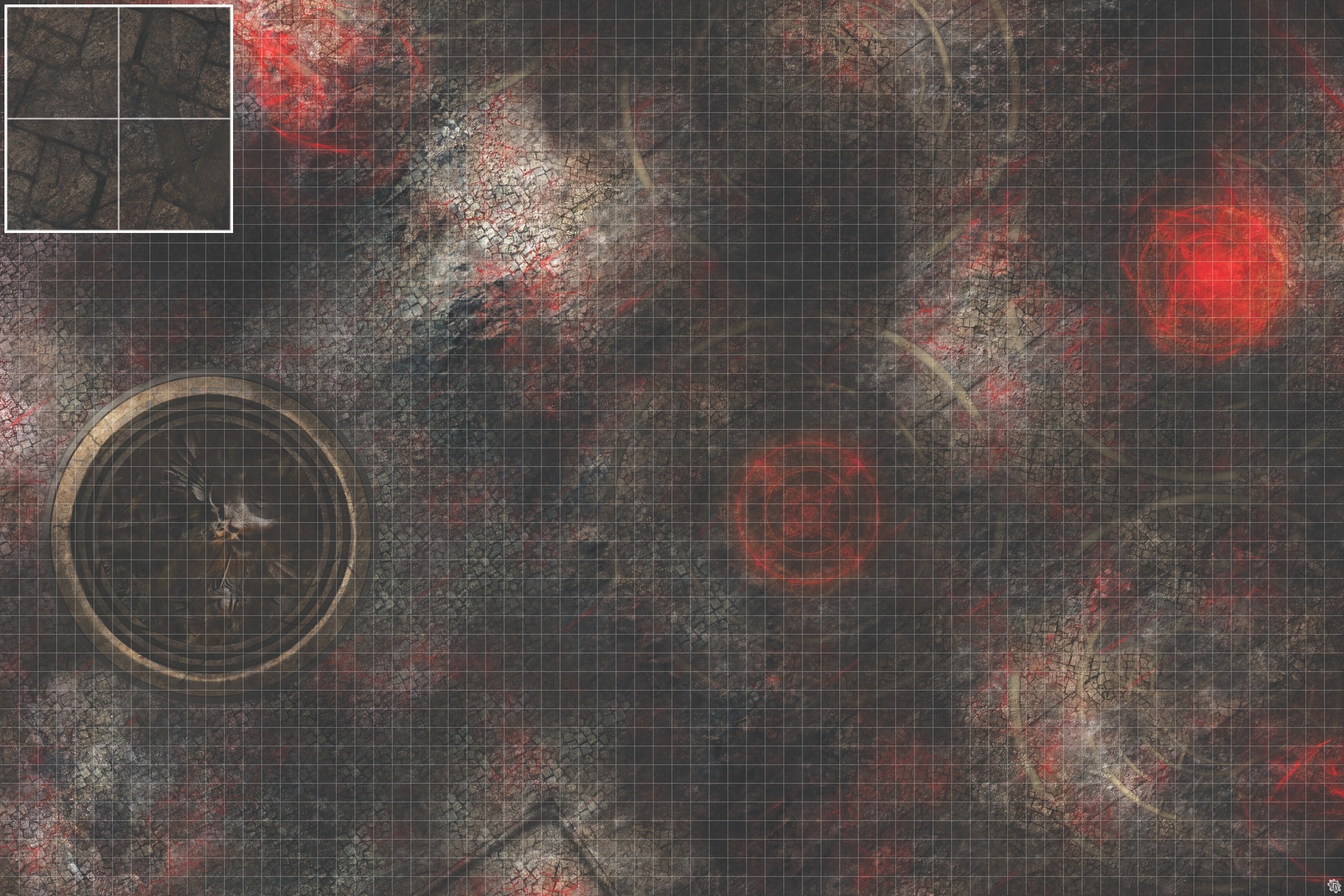 Mats by Mars: Unholy Warren Wargaming Play Mat