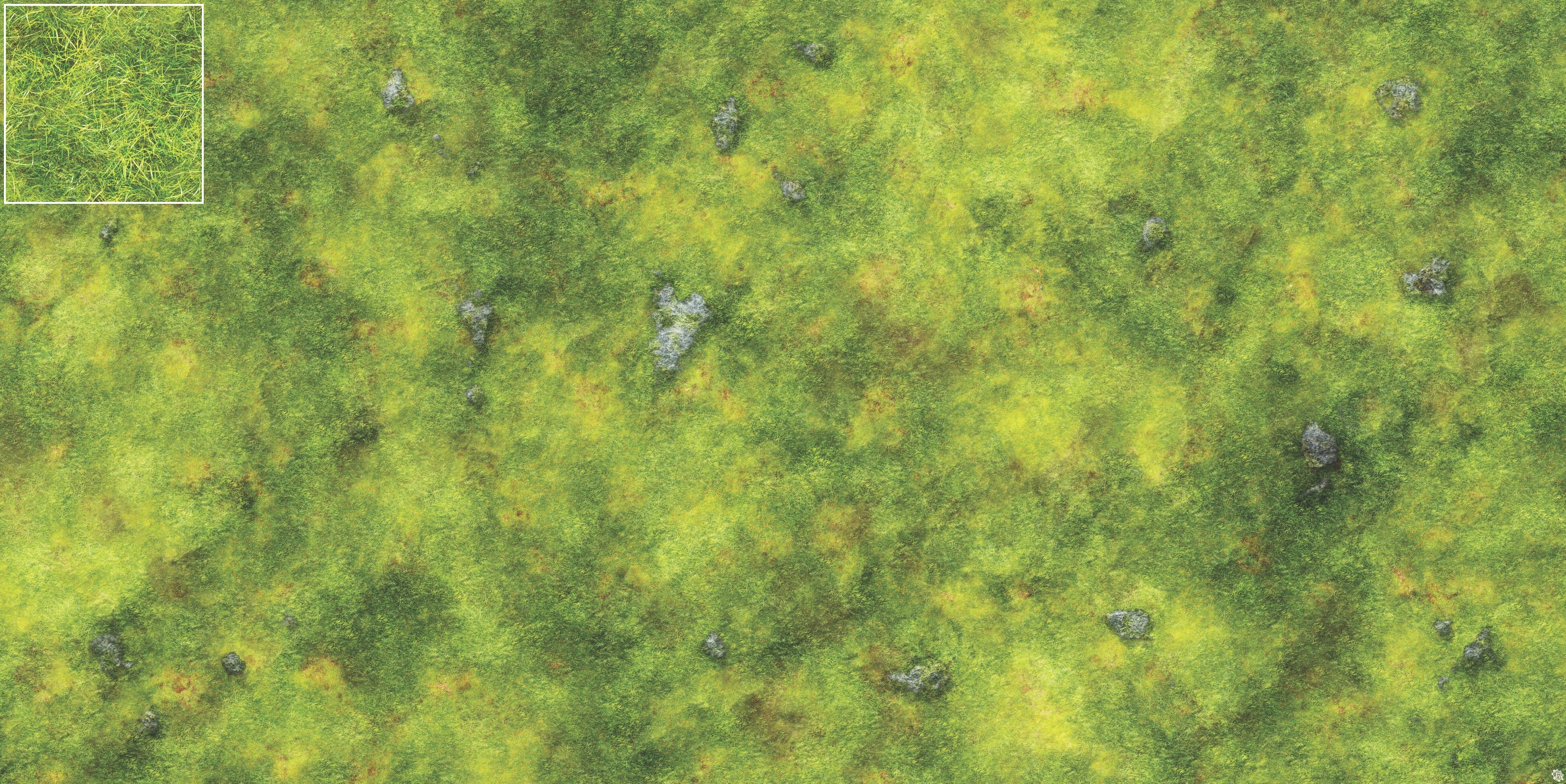 Mats by Mars: Stonehollow Hills Tabletop Wargaming Play Mat