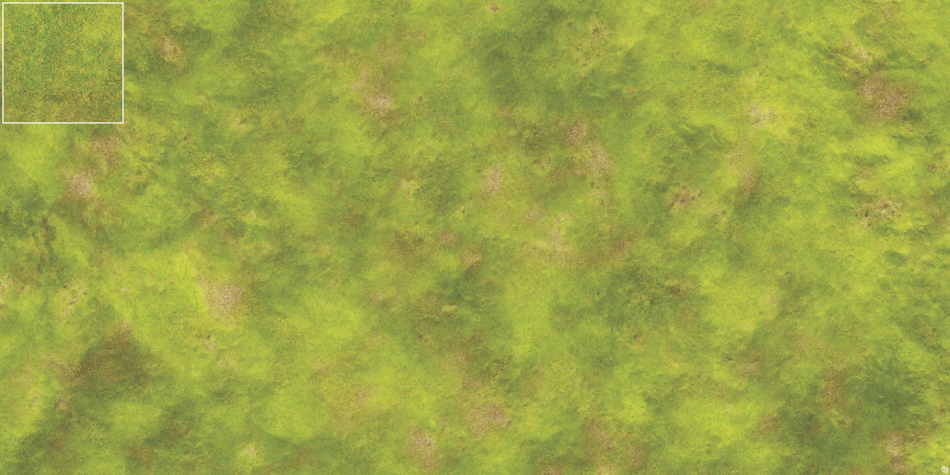 Mats by Mars: Peaceful Prairie Tabletop Wargaming Play Mat