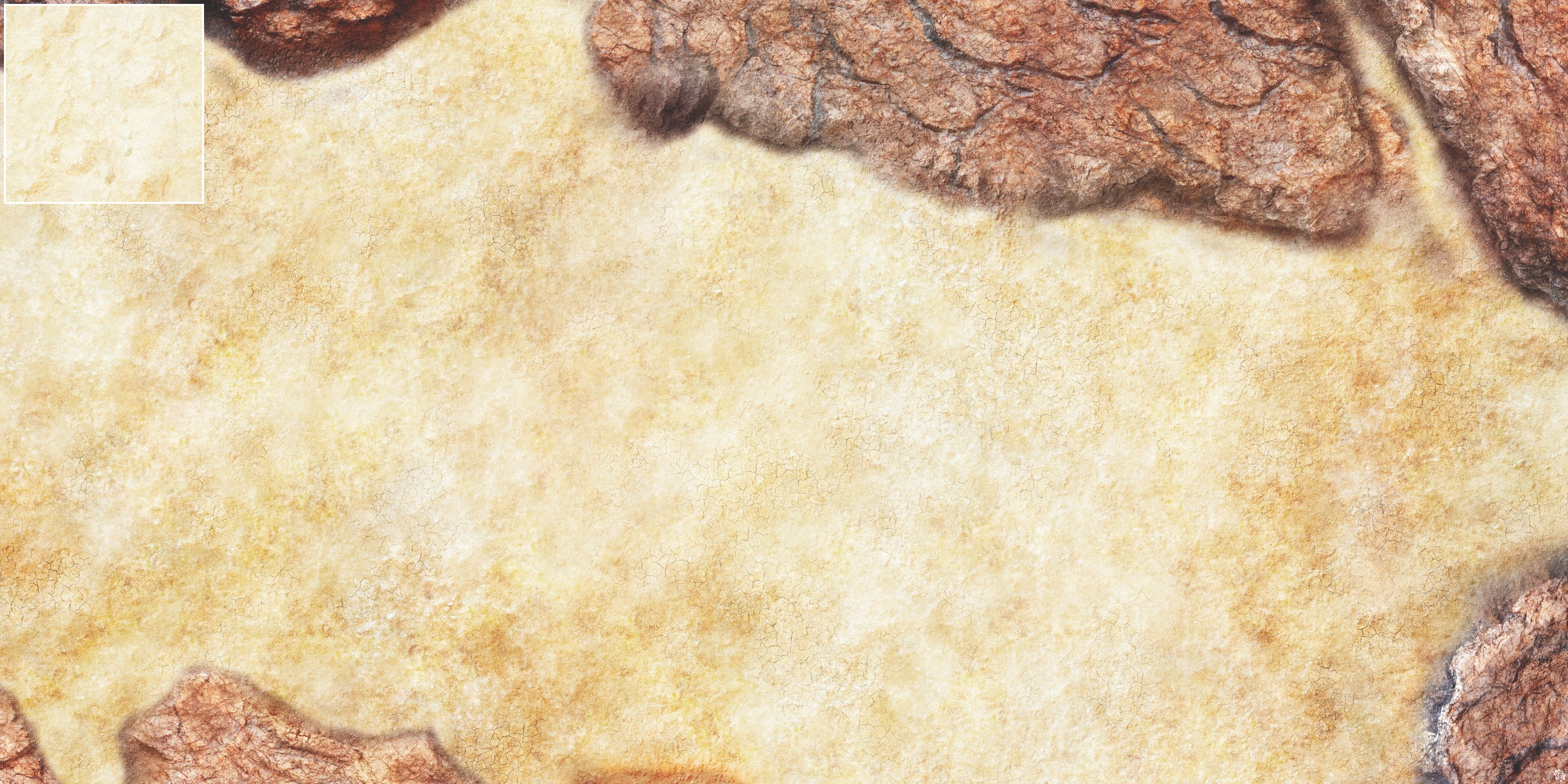Mats by Mars: Desert Canyon Tabletop Wargaming Play Mat