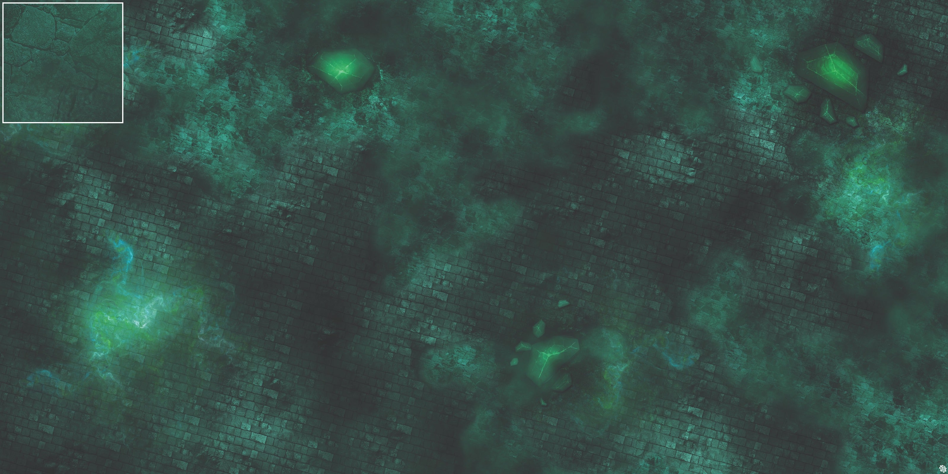 Mats by Mars: Noxious Sewer Tabletop Wargaming Play Mat