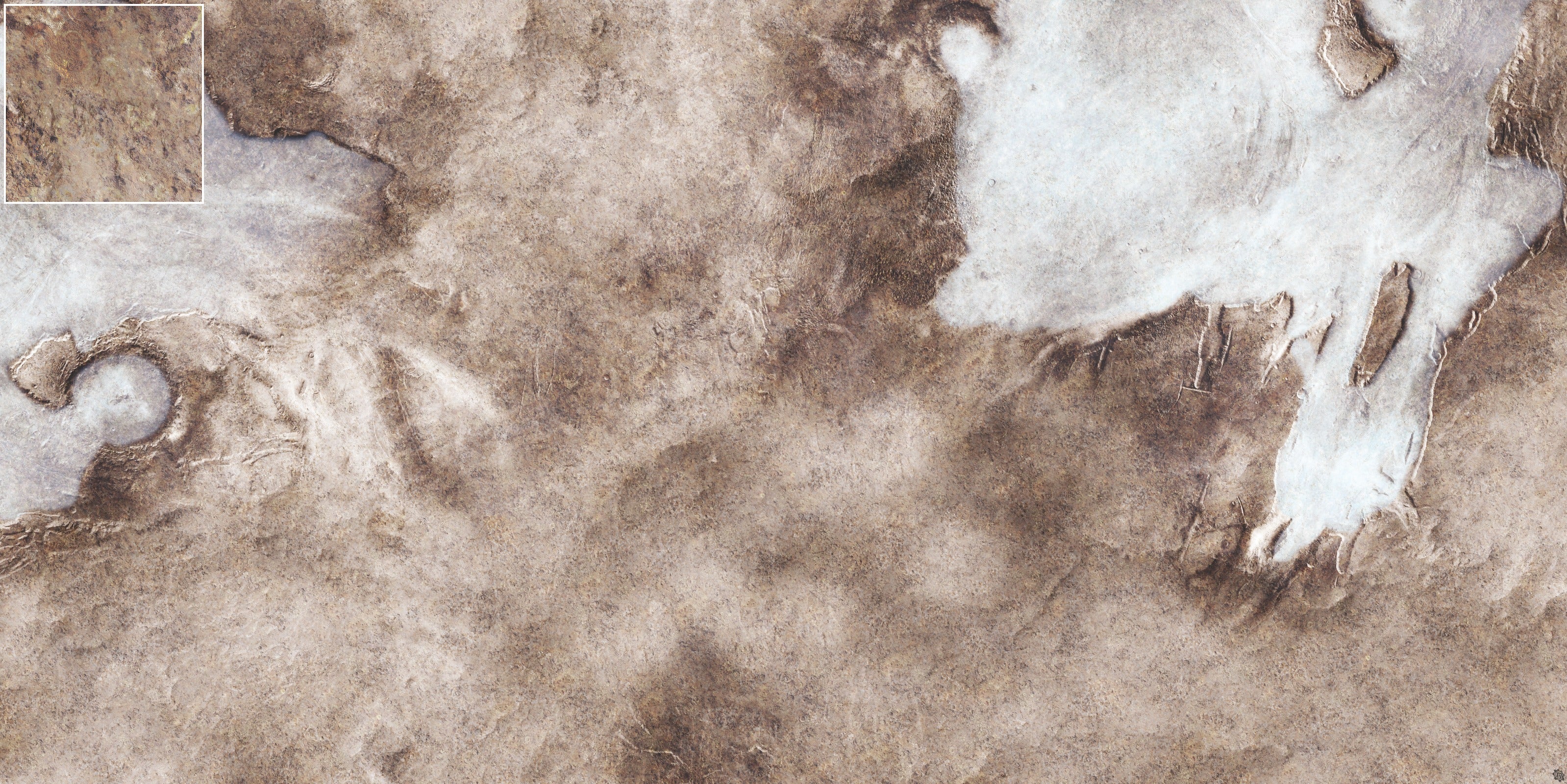 Mats by Mars: Bleached Bone Gulch Tabletop Wargaming Play Mat
