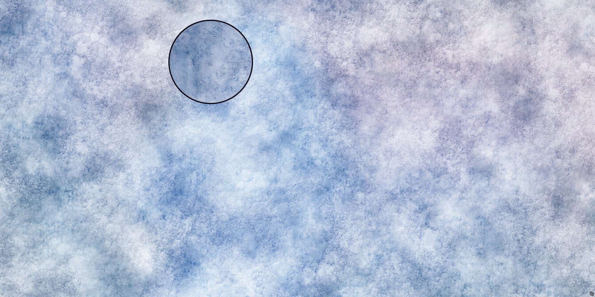 Mats by Mars: Glacial Plain Tabletop Wargaming Play Mat