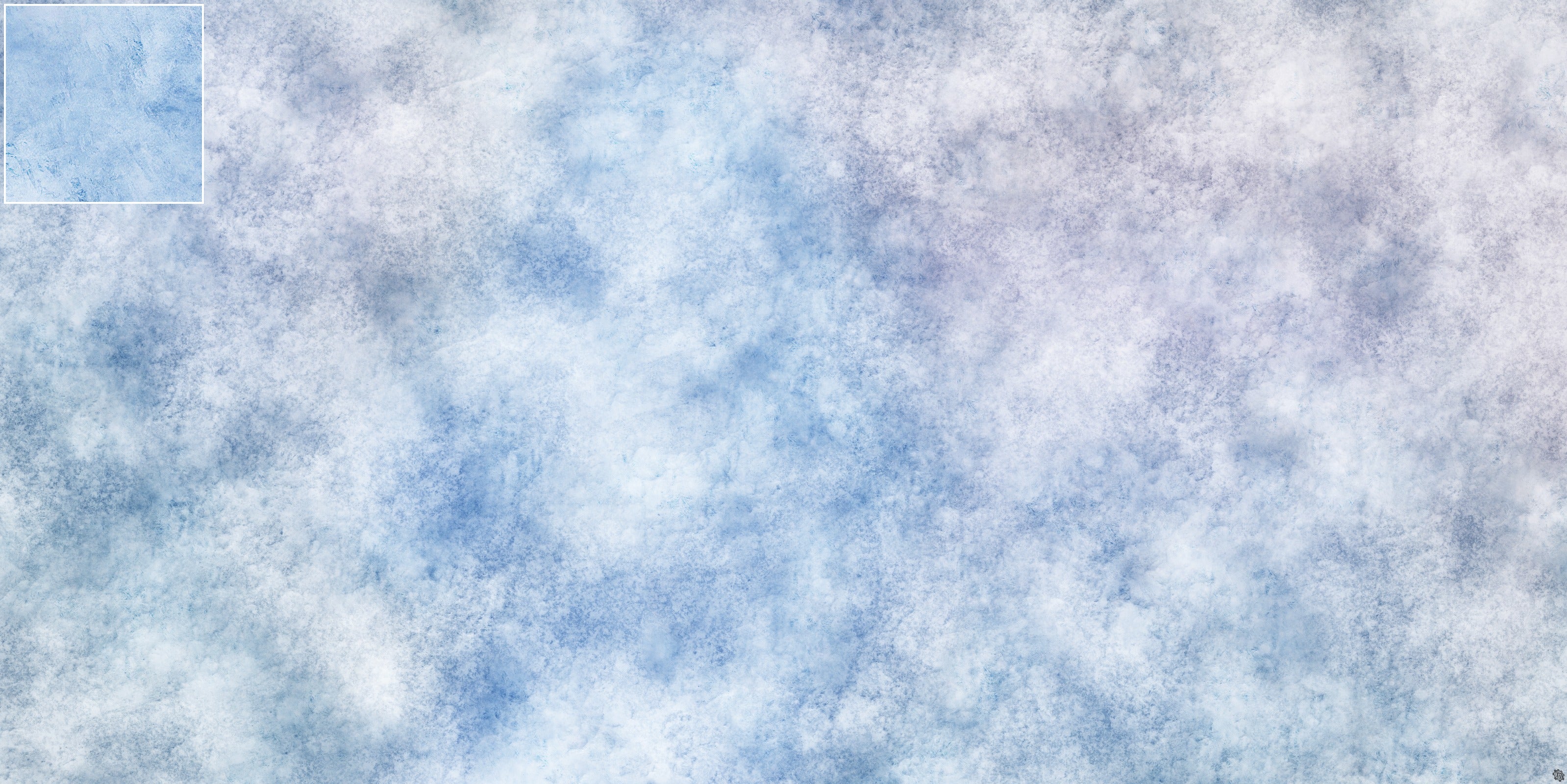 Mats by Mars: Glacial Plain Tabletop Wargaming Play Mat