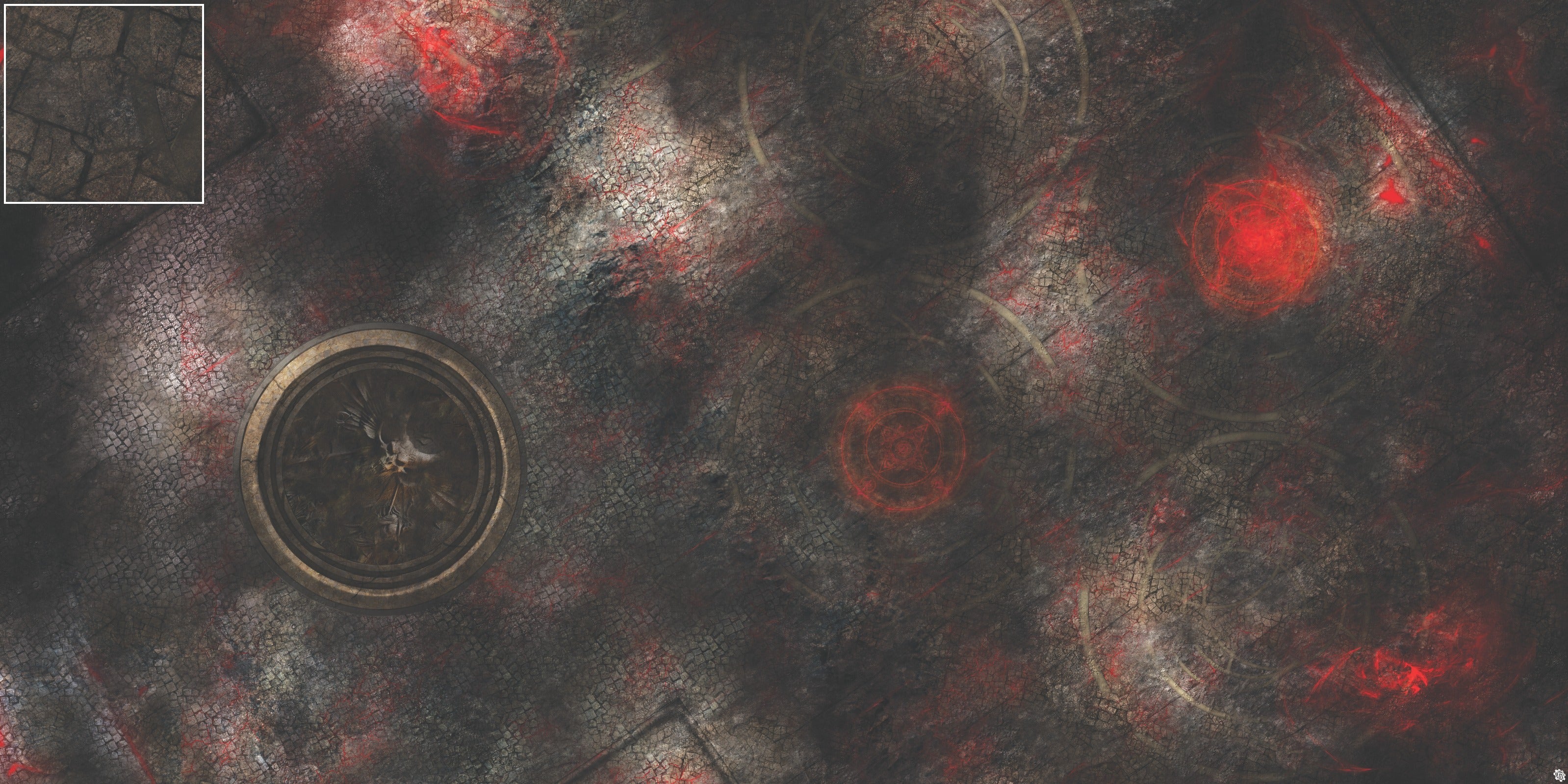 Mats by Mars: Unholy Warren Wargaming Play Mat
