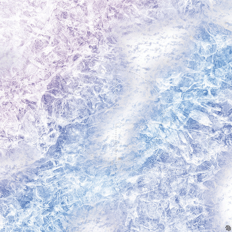 Mats by Mars: Frozen Lake Tabletop Wargaming Play Mat