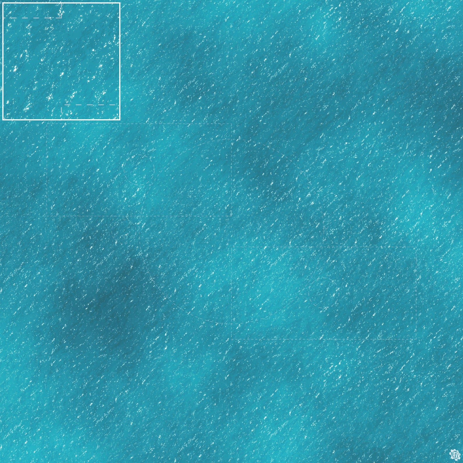 Mats by Mars: Sunny Caribbean Tabletop Wargaming Play Mat
