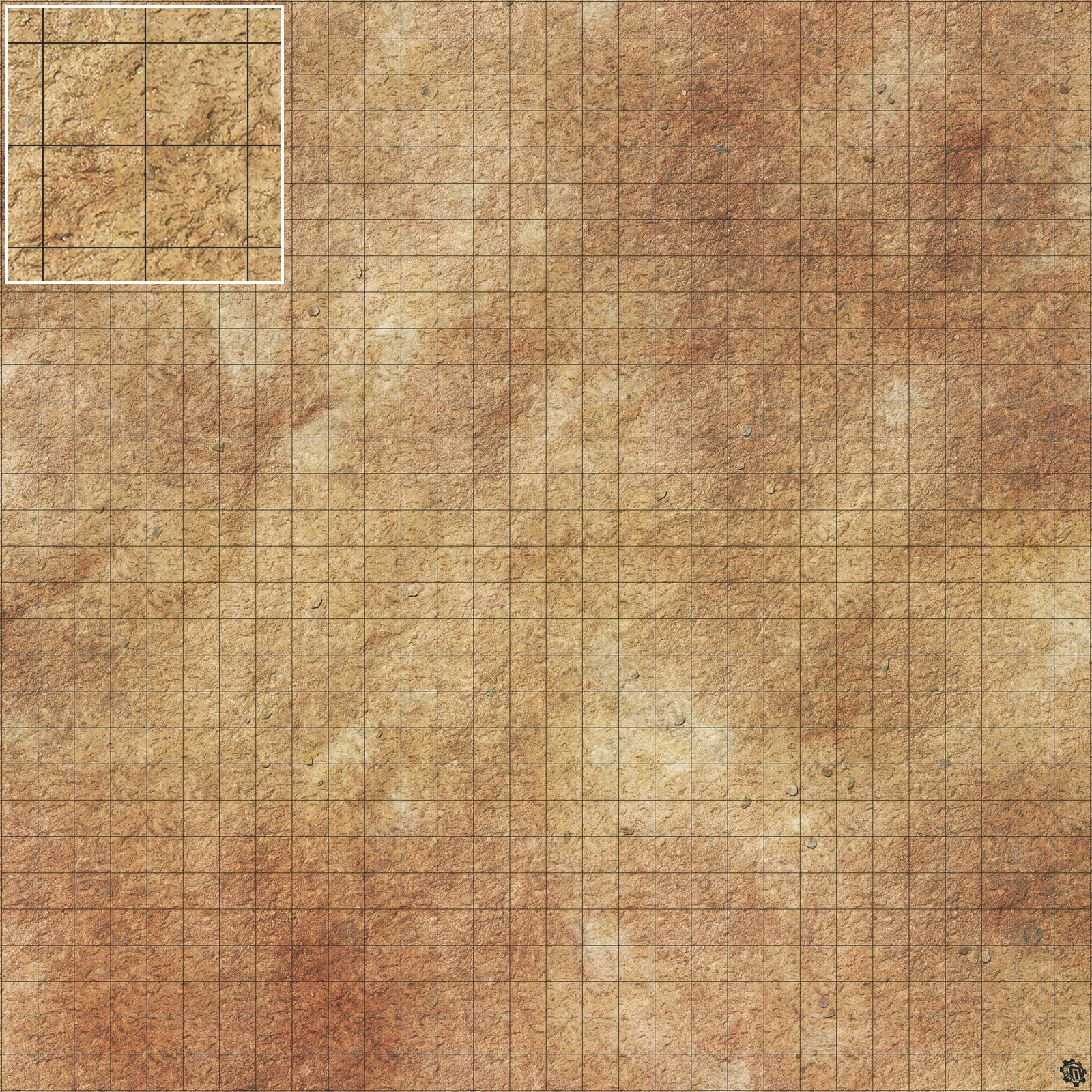 Mats by Mars: Swallowing Sand Tabletop Wargaming Play Mat