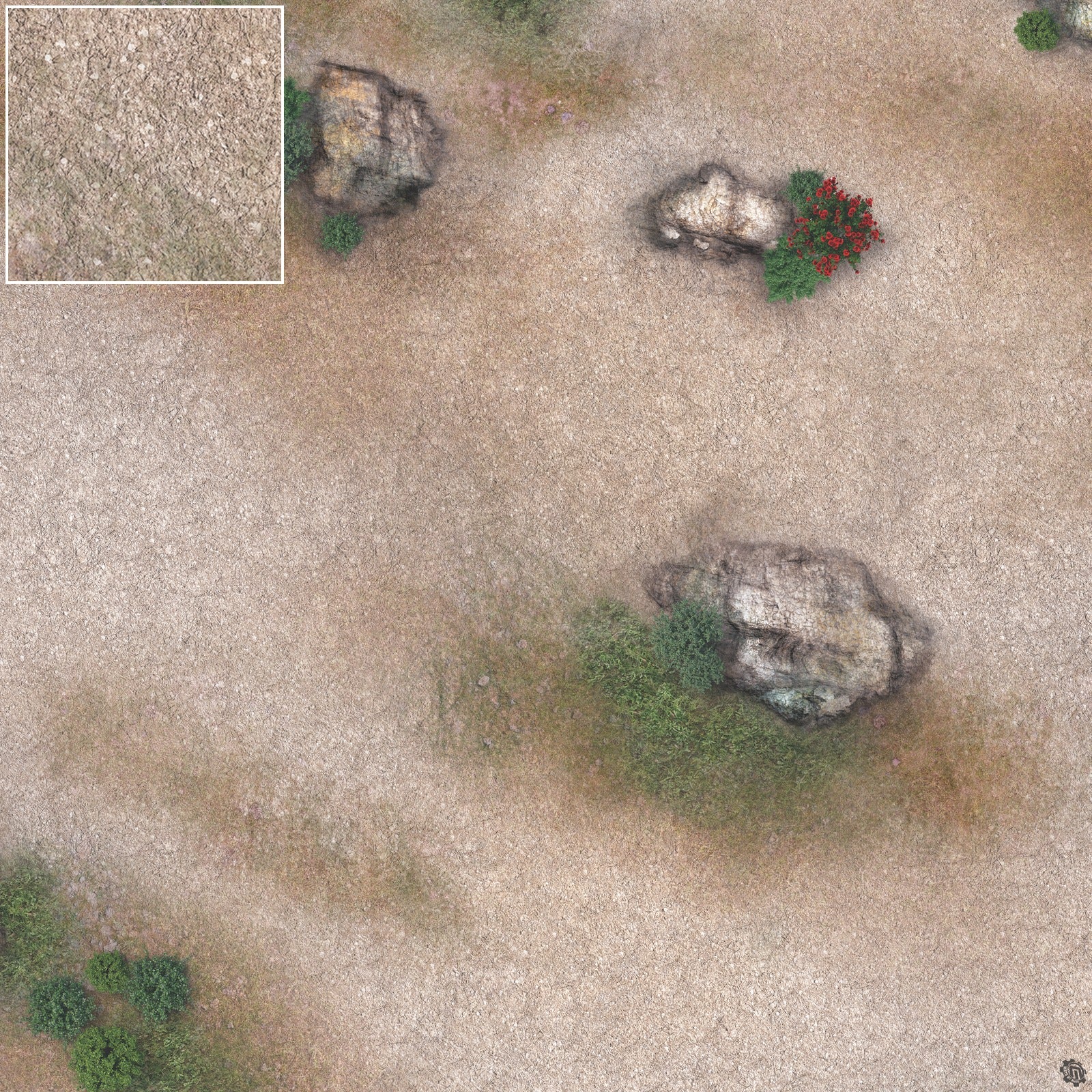 Mats by Mars: Hellenic Plateau Tabletop Wargaming Play Mat