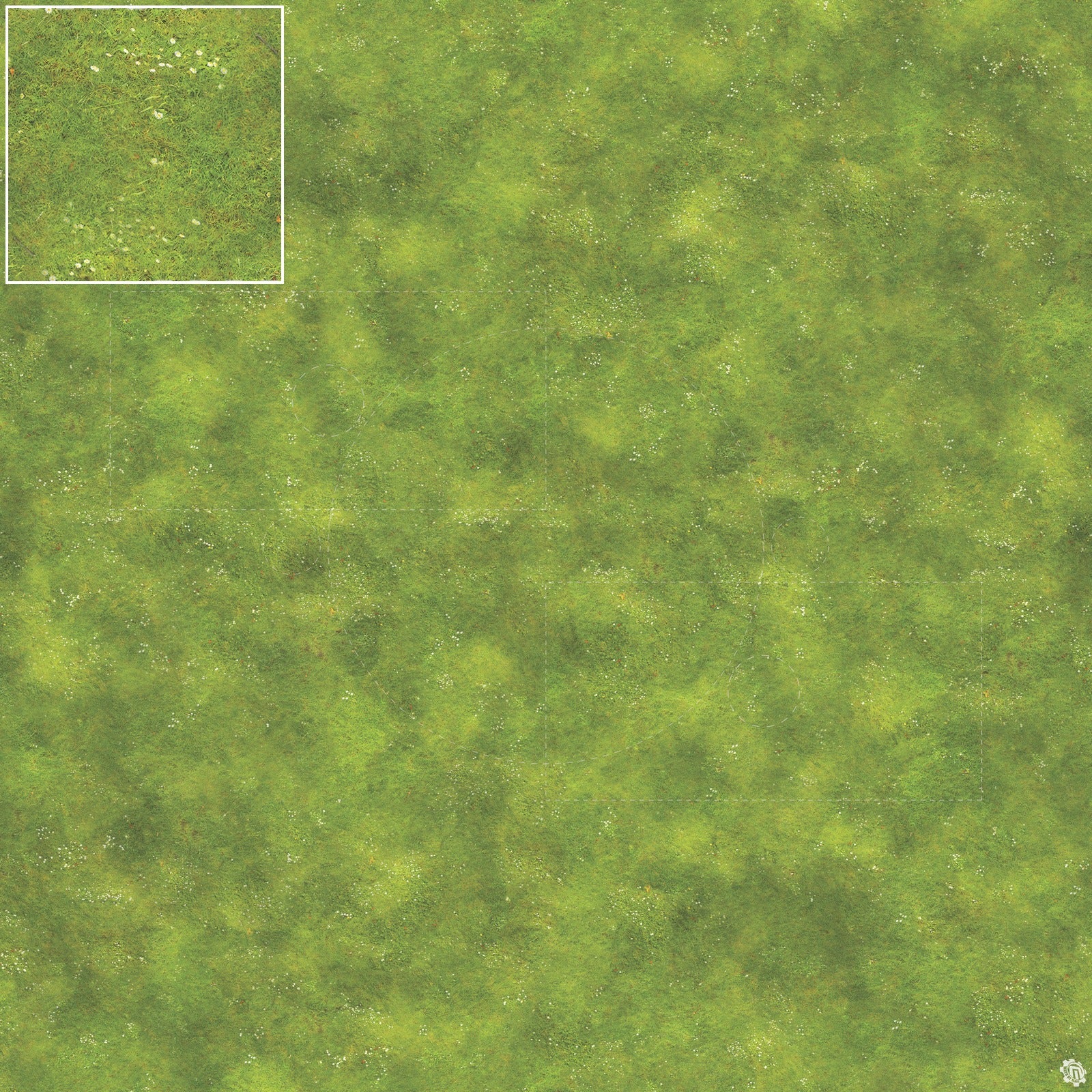 Flourishing Field Tabletop Wargaming Play Mat