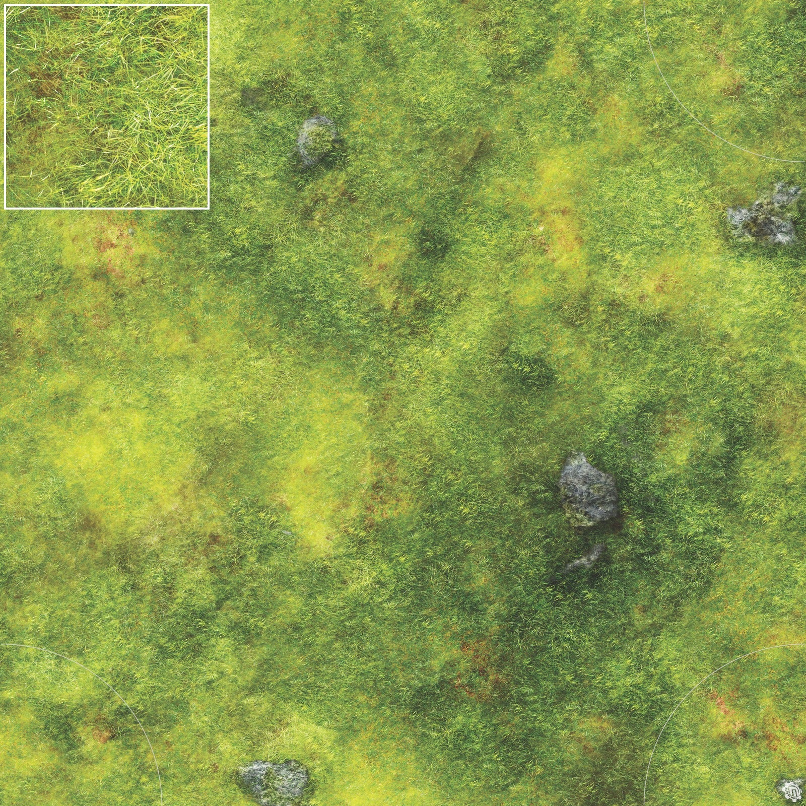 Mats by Mars: Stonehollow Hills Tabletop Wargaming Play Mat