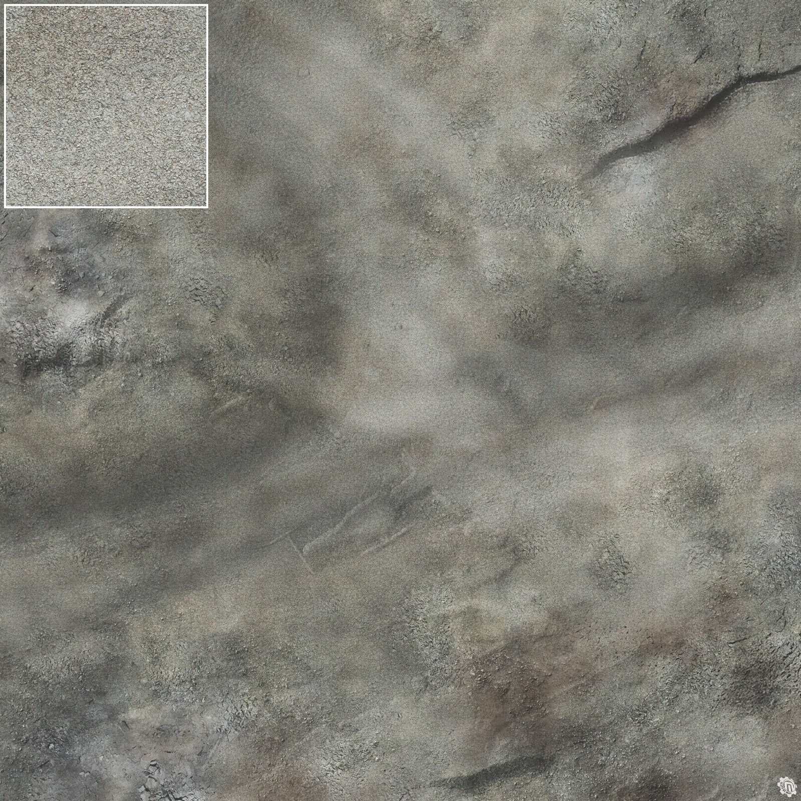 Mats by Mars: Ashen Wastes Tabletop Wargaming Play Mat
