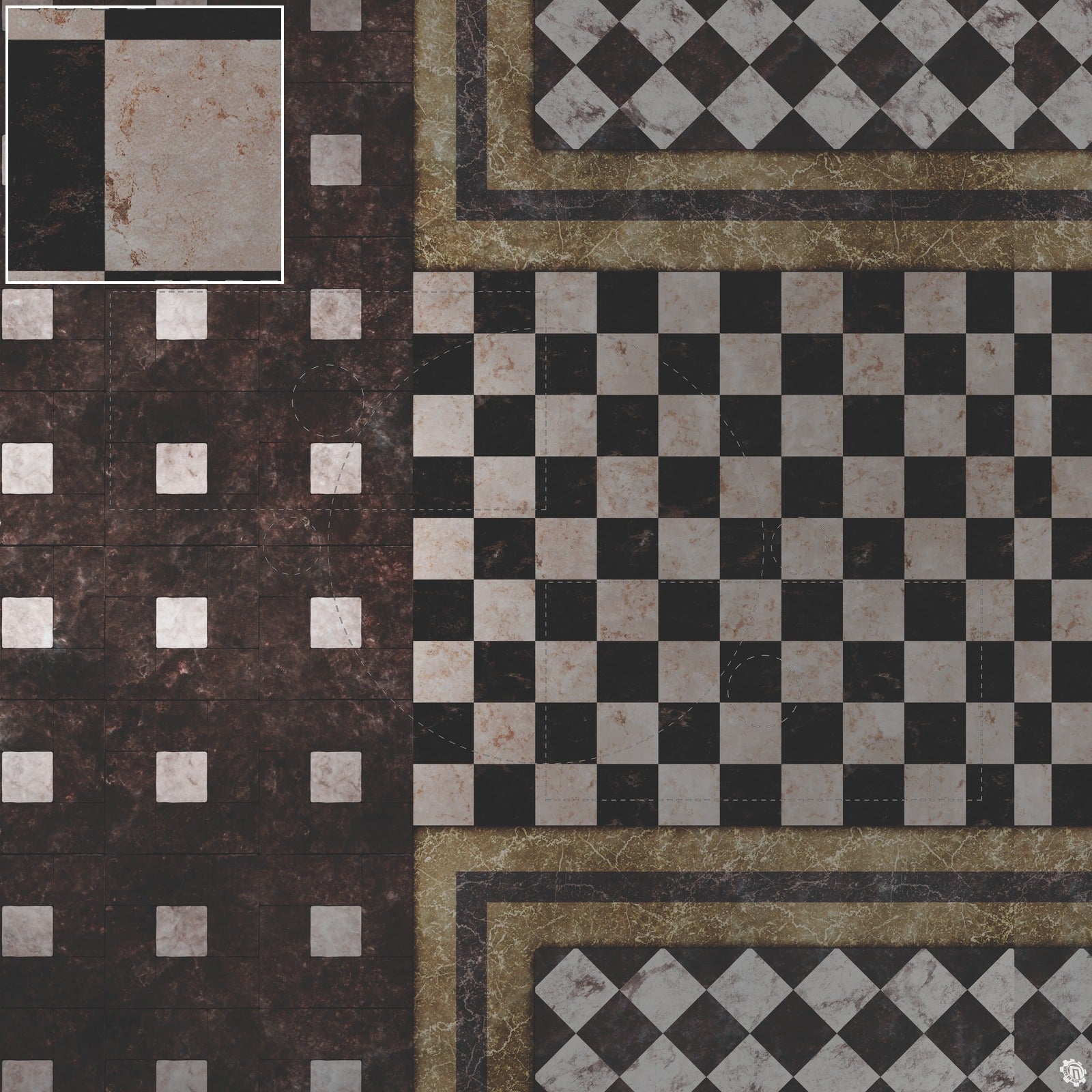 Mats by Mars: Manor Hall Tabletop Wargaming Play Mat