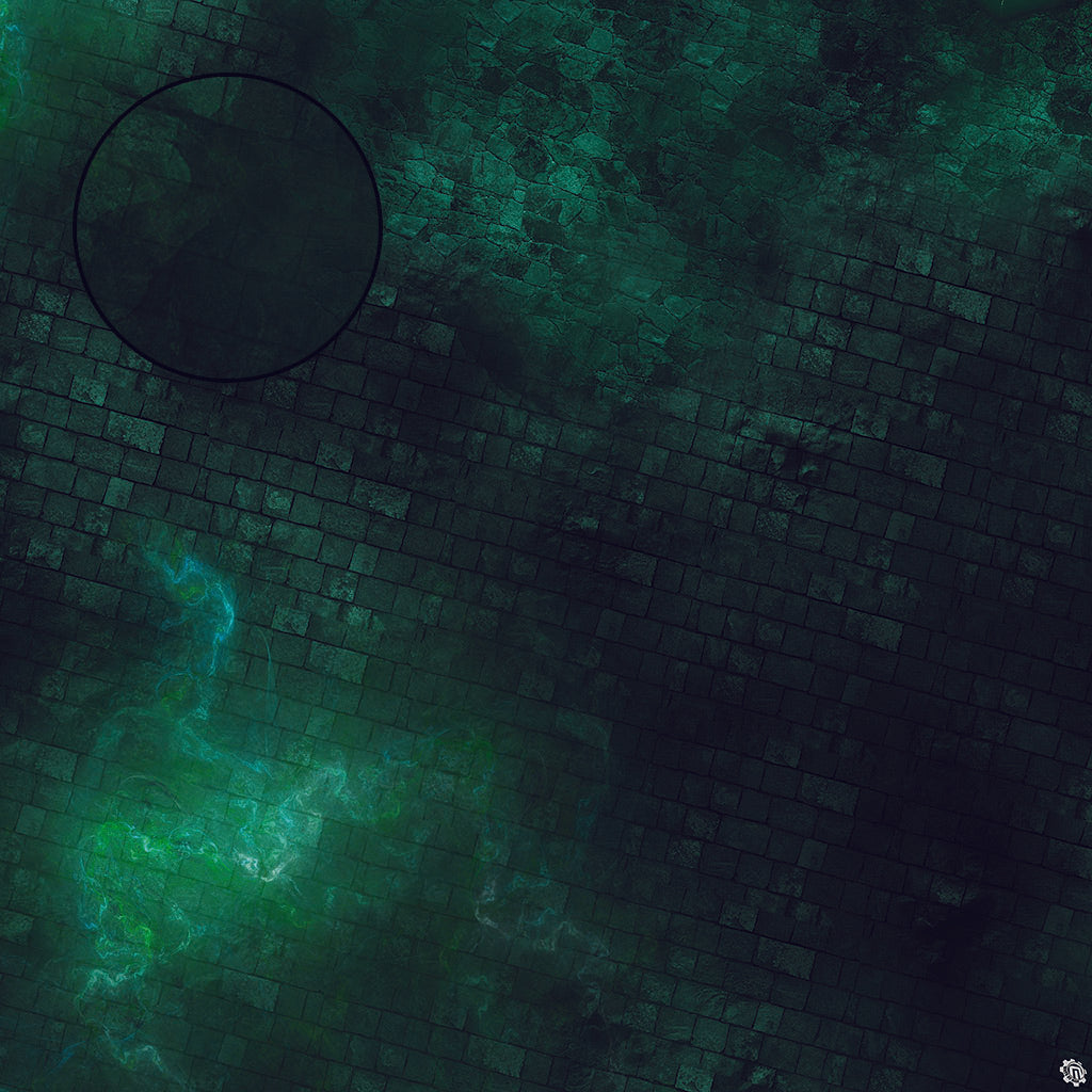 Mats by Mars: Noxious Sewer Tabletop Wargaming Play Mat