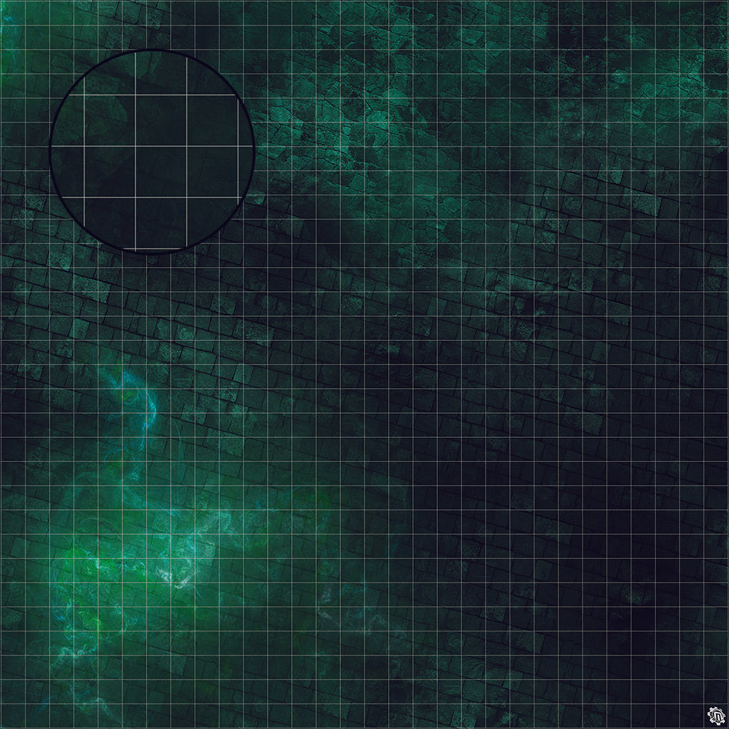 Mats by Mars: Noxious Sewer Tabletop Wargaming Play Mat