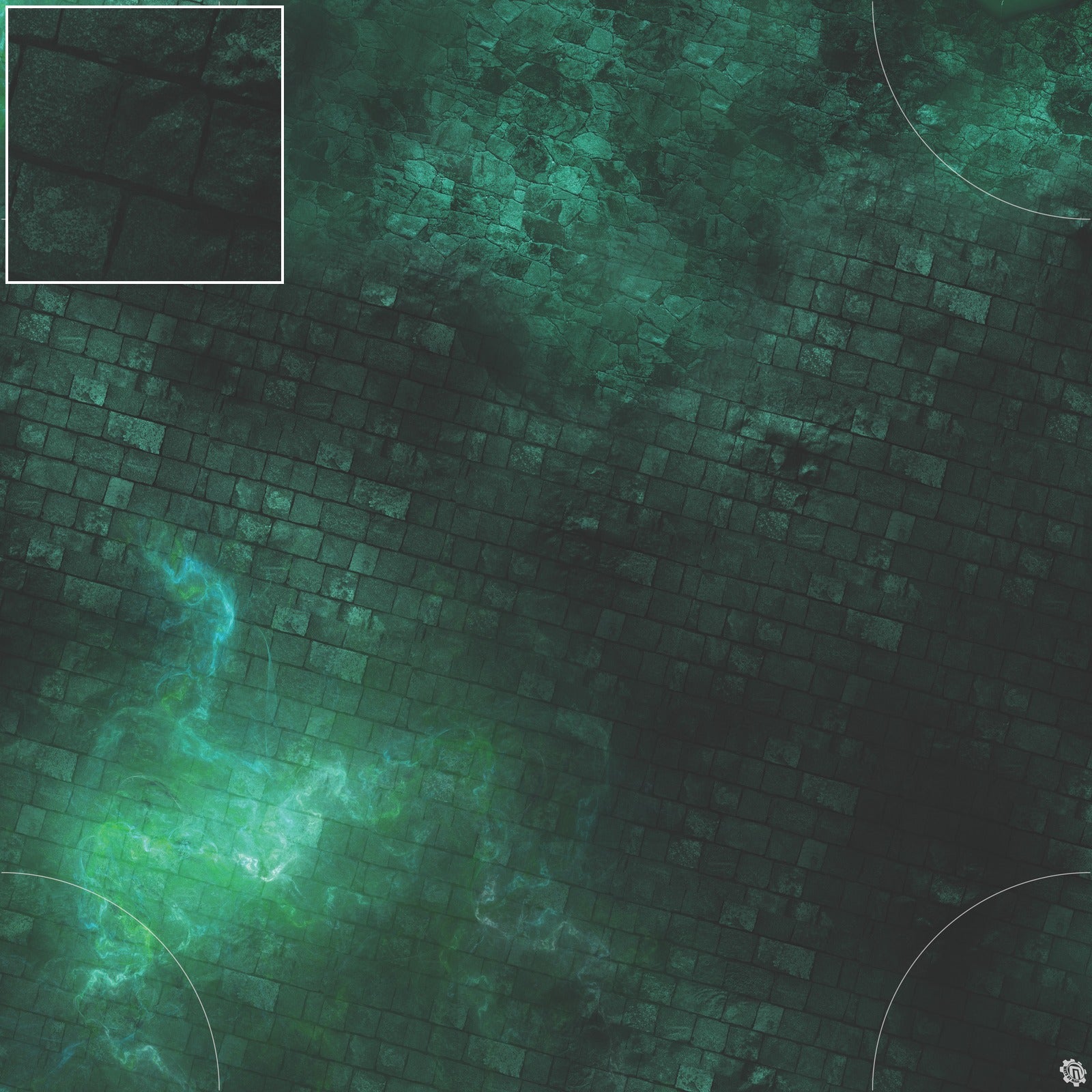 Mats by Mars: Noxious Sewer Tabletop Wargaming Play Mat