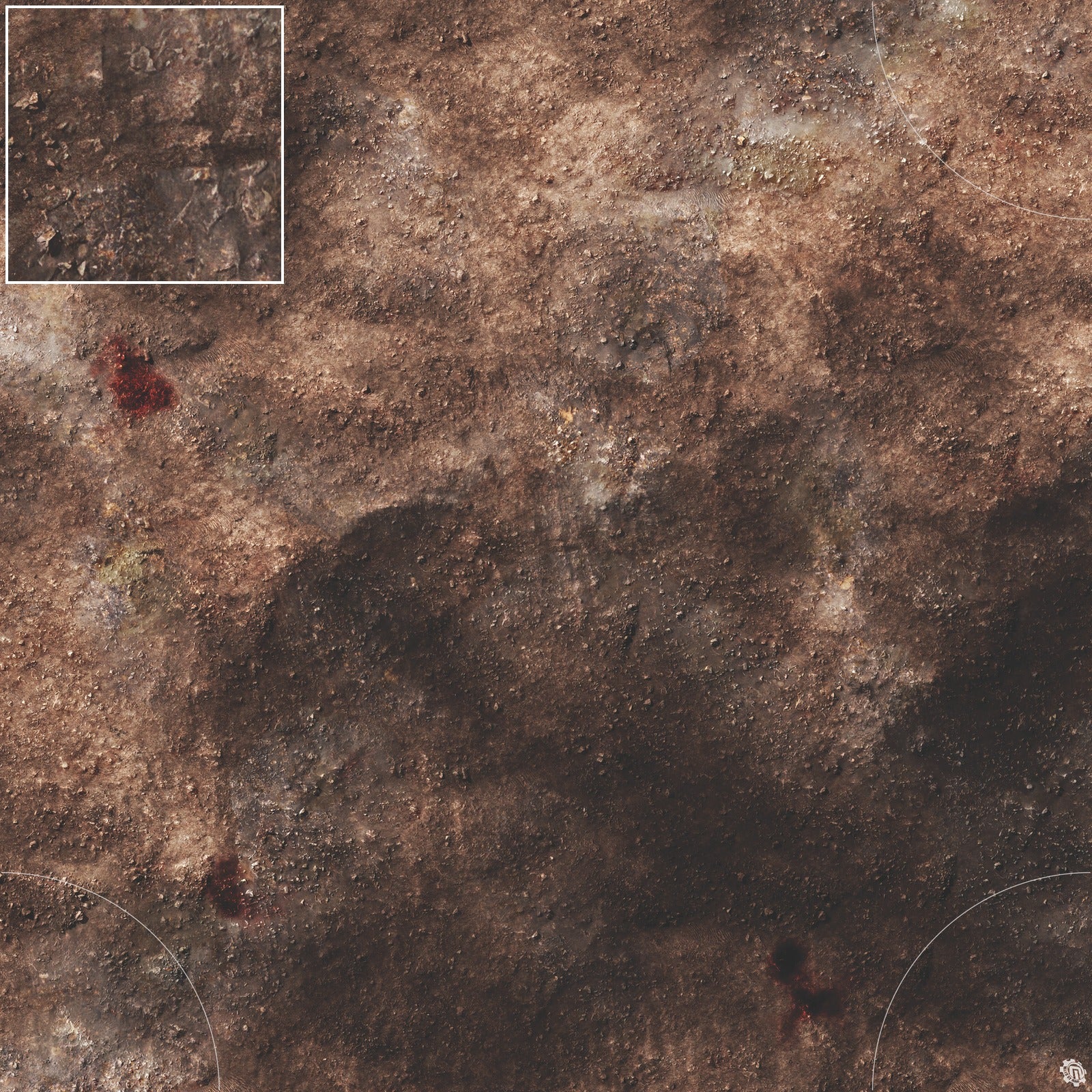 Mats by Mars: Trench Assault Tabletop Wargaming Play Mat