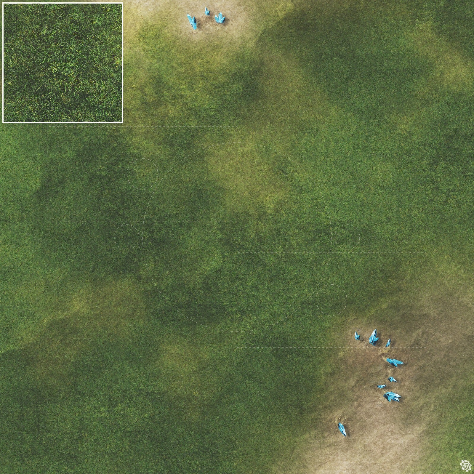 Mats by Mars: Vespene Vale Wargaming Play Mat