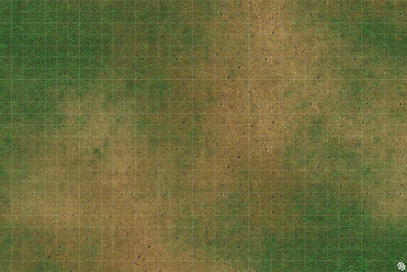 Mats by Mars: Grassy Spring Tabletop Wargaming Play Mat