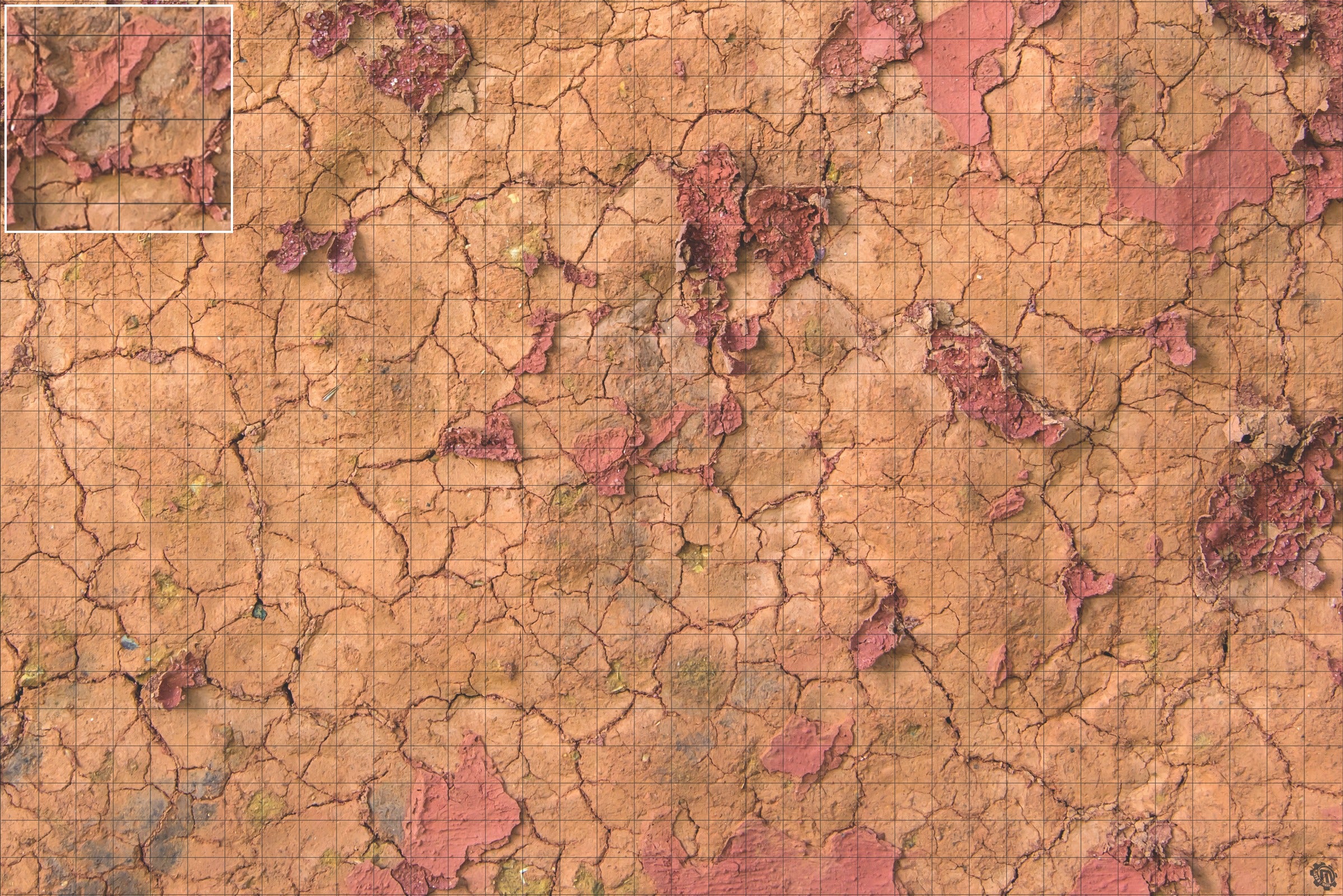 Mats by Mars: Badlands Tabletop Wargaming Play Mat