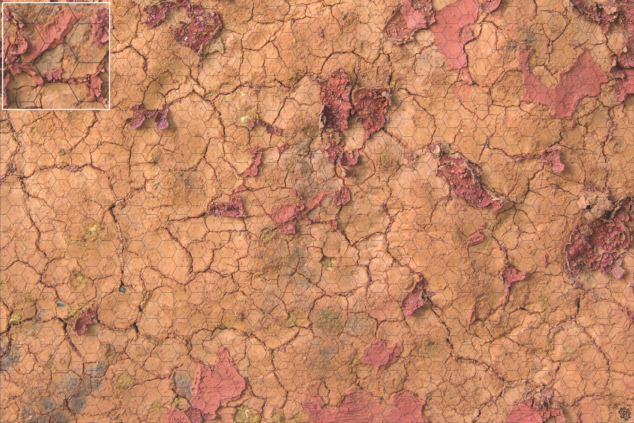 Mats by Mars: Badlands Tabletop Wargaming Play Mat
